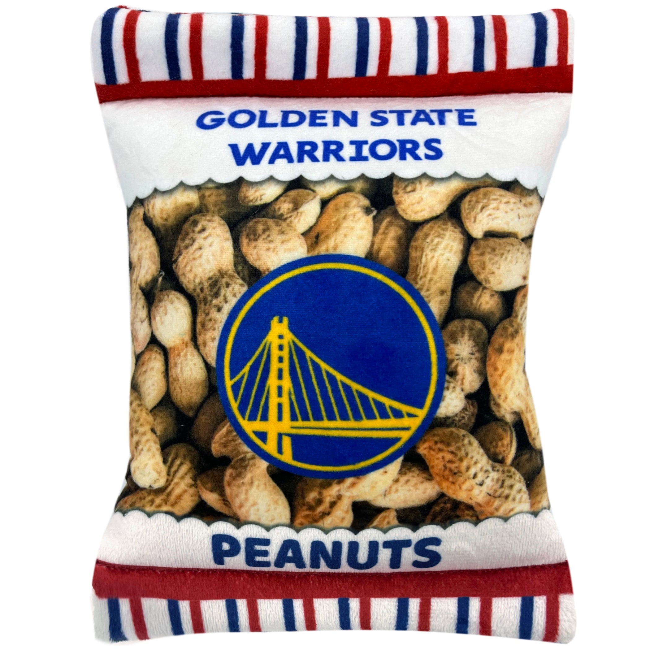 Golden State Warriors Peanut Bag Pets First - Sports Collectibles, Sports Memorabilia, Sports Fan Shop, Sports Gifts