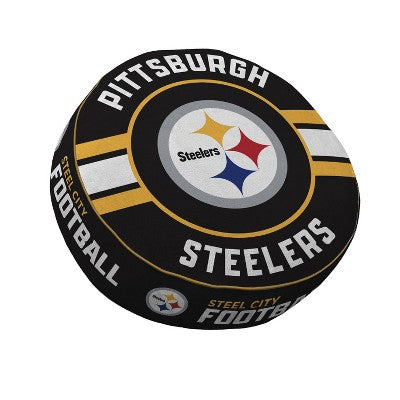 Pittsburgh Steelers 15" Icon Ring Circle Pillow