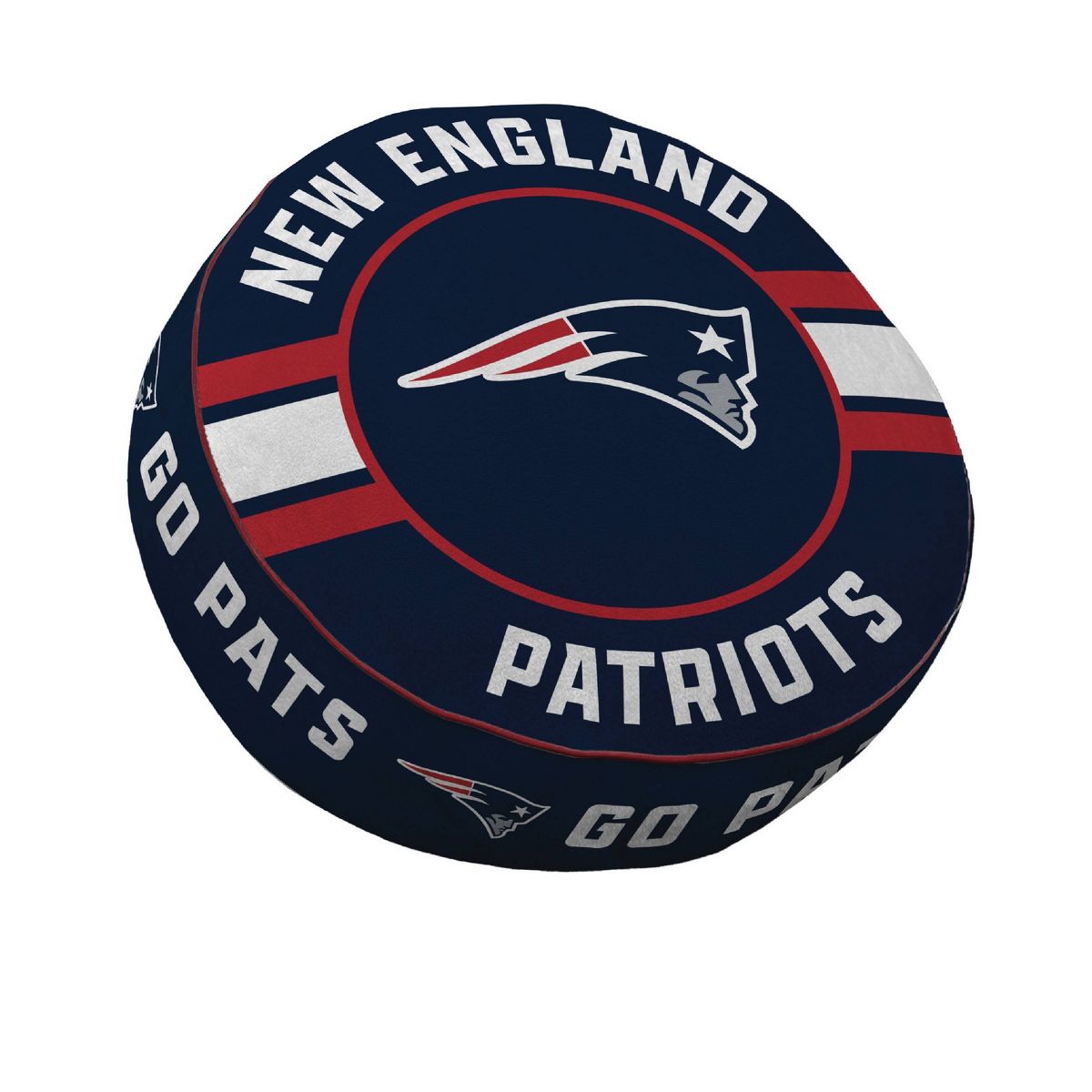 New England Patriots 15" Icon Ring Circle Pillow