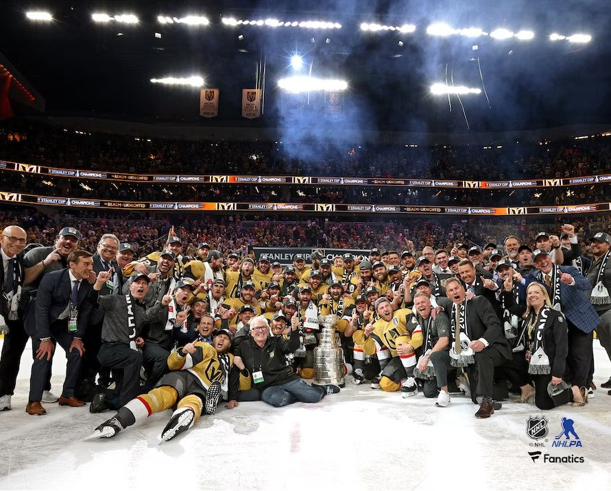 Vegas Golden Knights 2023 Stanley Cup Champions Team Celebration 8" x 10" Hockey Photo - Sports Collectibles, Sports Memorabilia, Sports Fan Shop, Sports Gifts