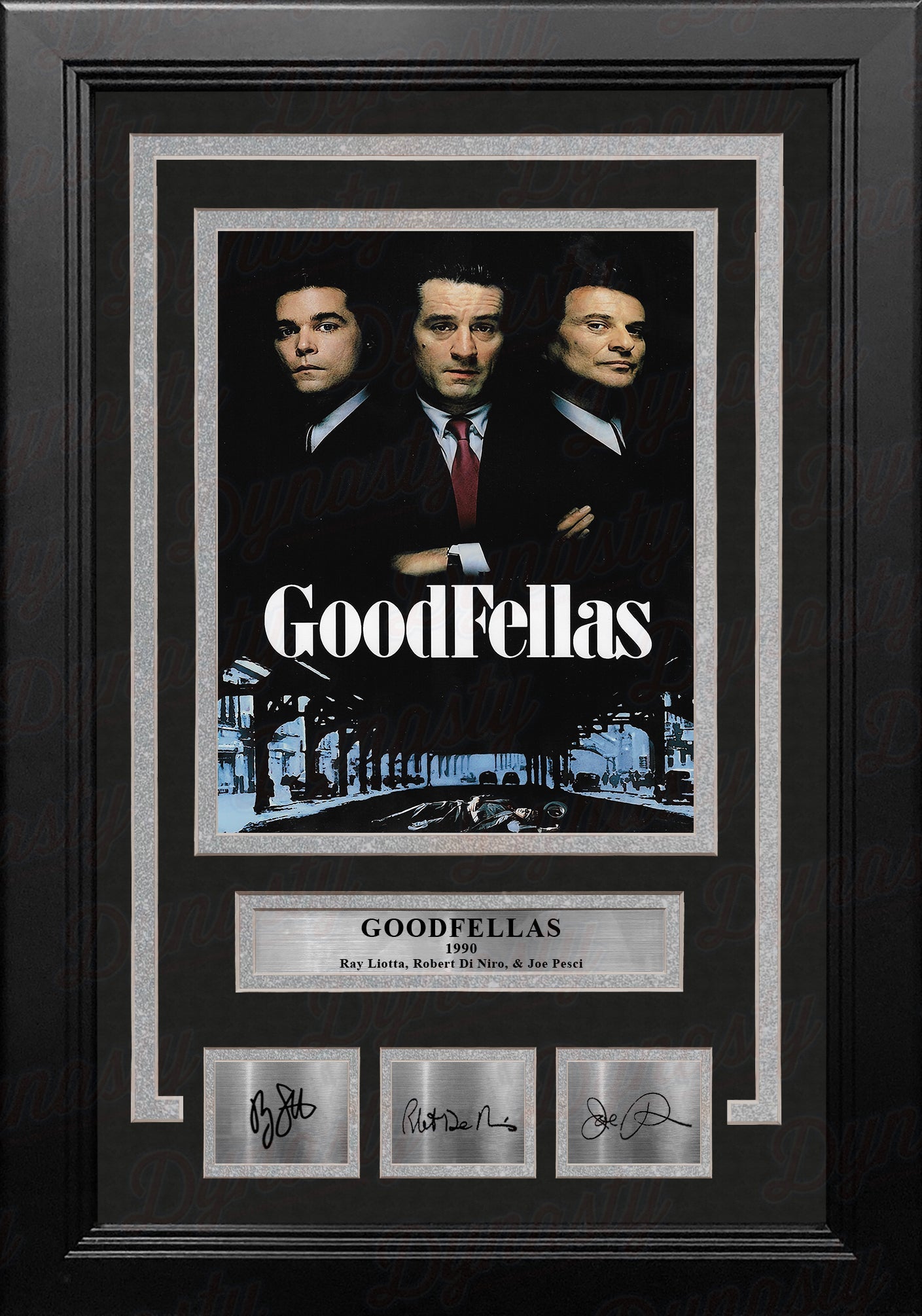 Goodfellas 8" x 10" Framed Photo with Engraved Autograph (Ray Liotta, Robert De Niro, Joe Pesci) - Sports Collectibles, Sports Memorabilia, Sports Fan Shop, Sports Gifts