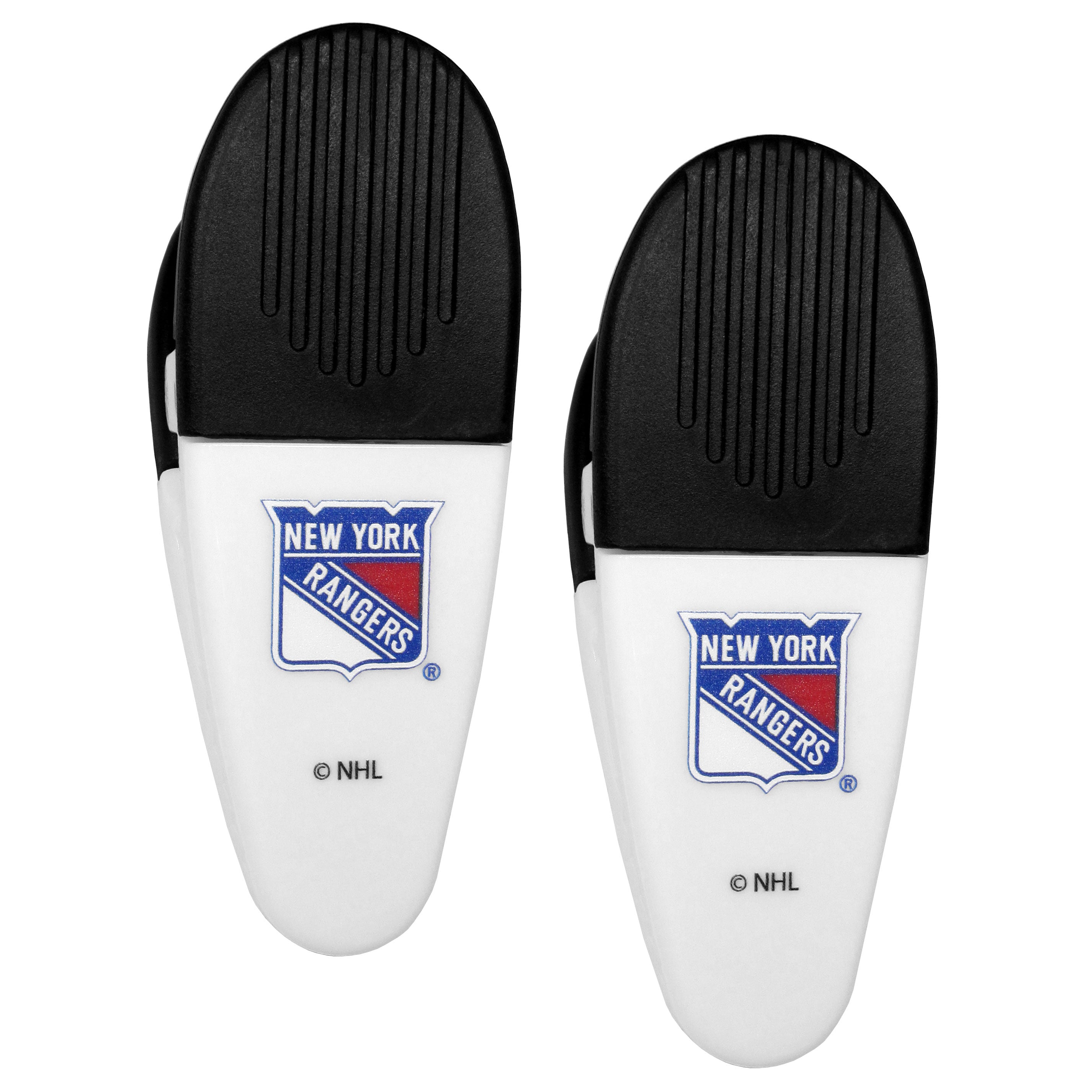 New York Rangers Mini Chip Clip Magnets, 2 pk