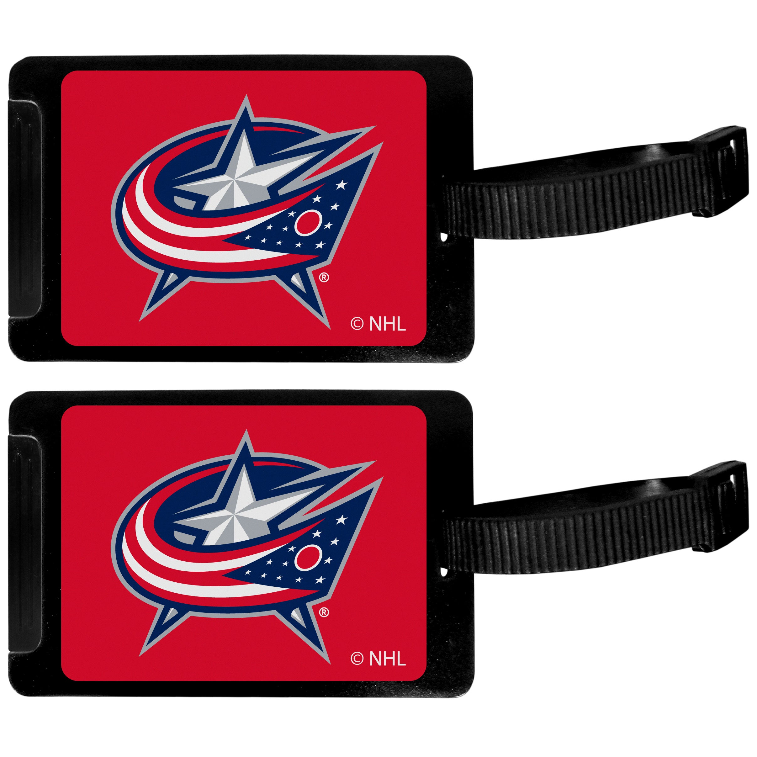 Columbus Blue Jackets Luggage Tag, 2 pk