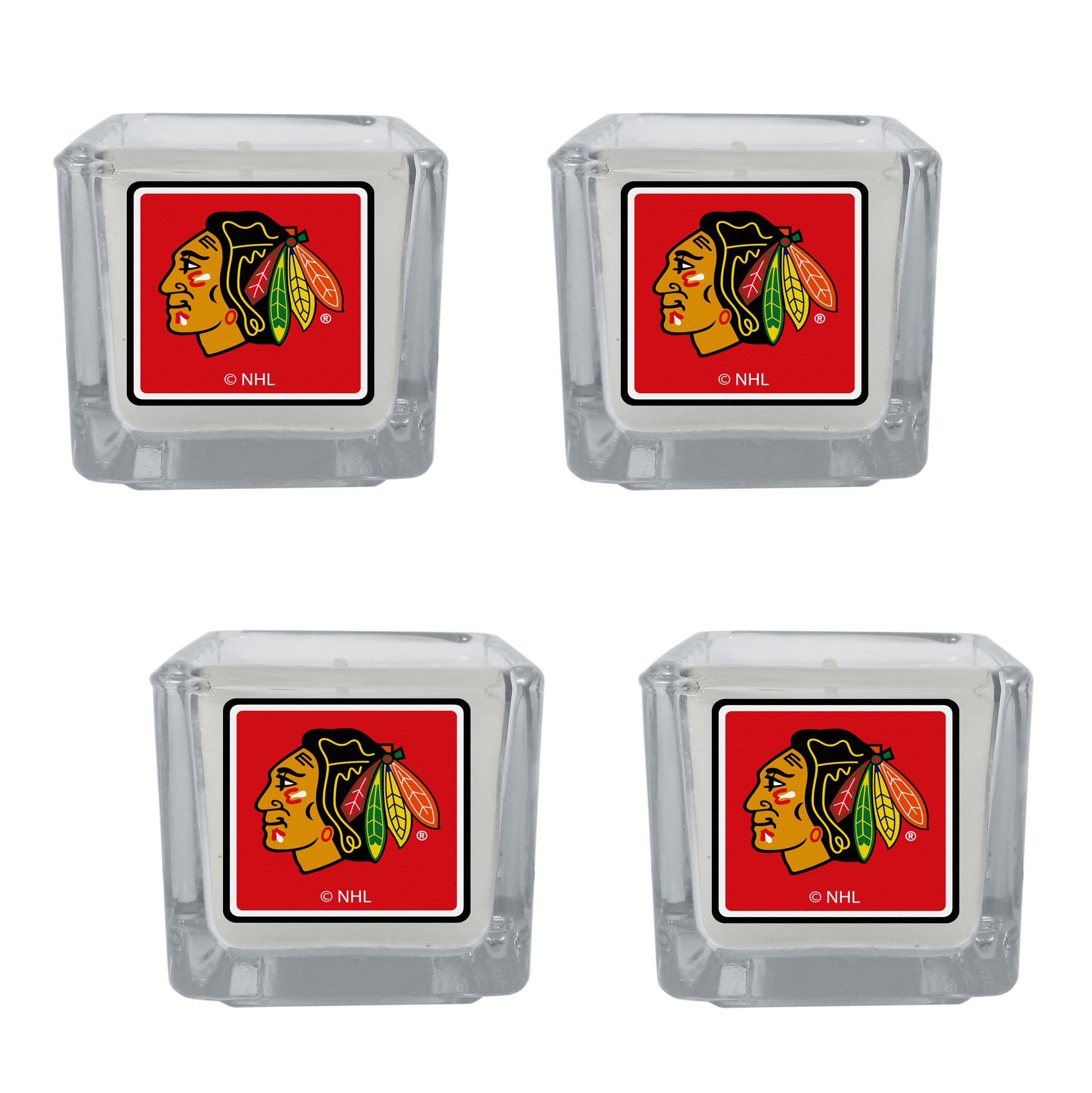 Chicago Blackhawks Scented Candles, 4 pk