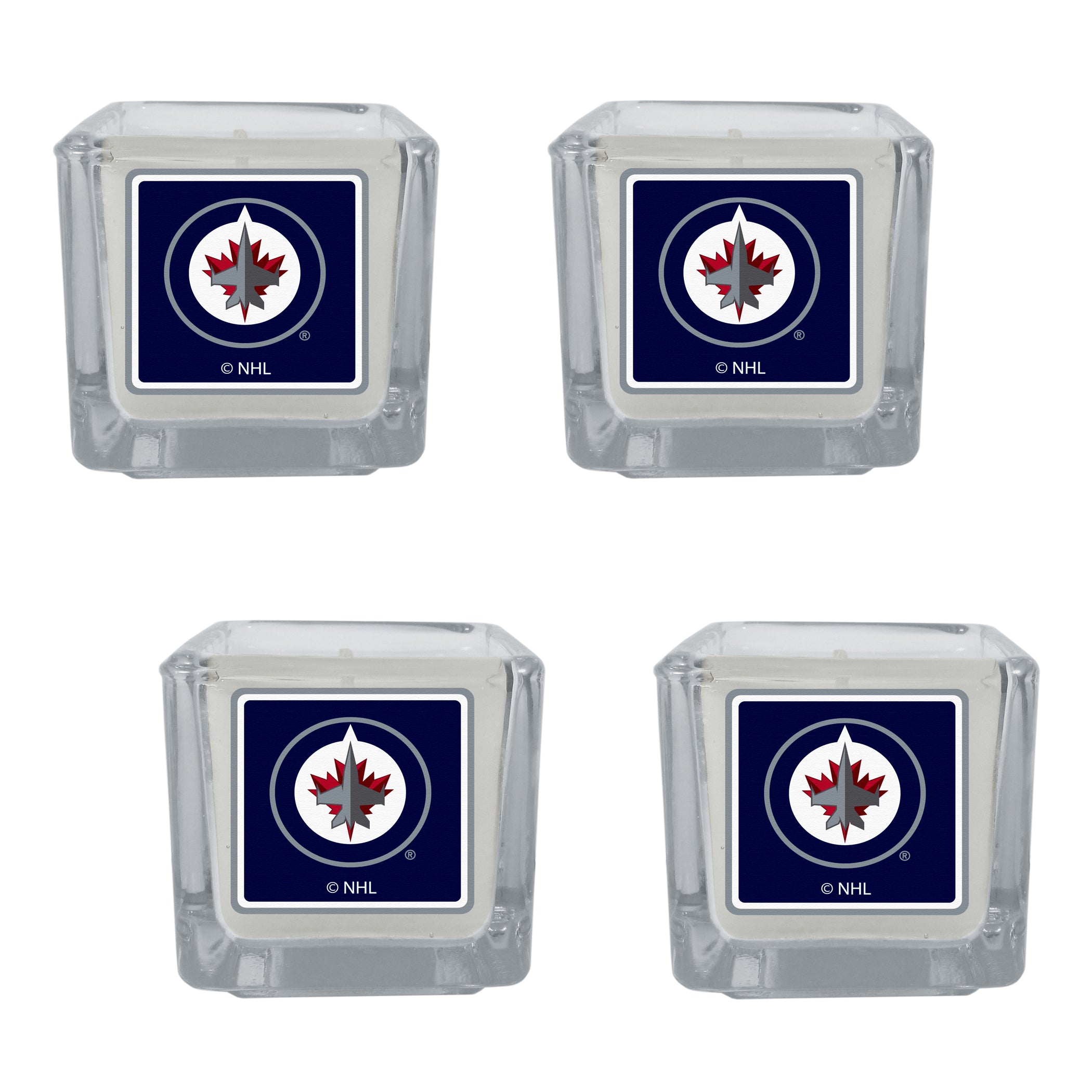 Winnipeg Jets Scented Candles, 4 pk