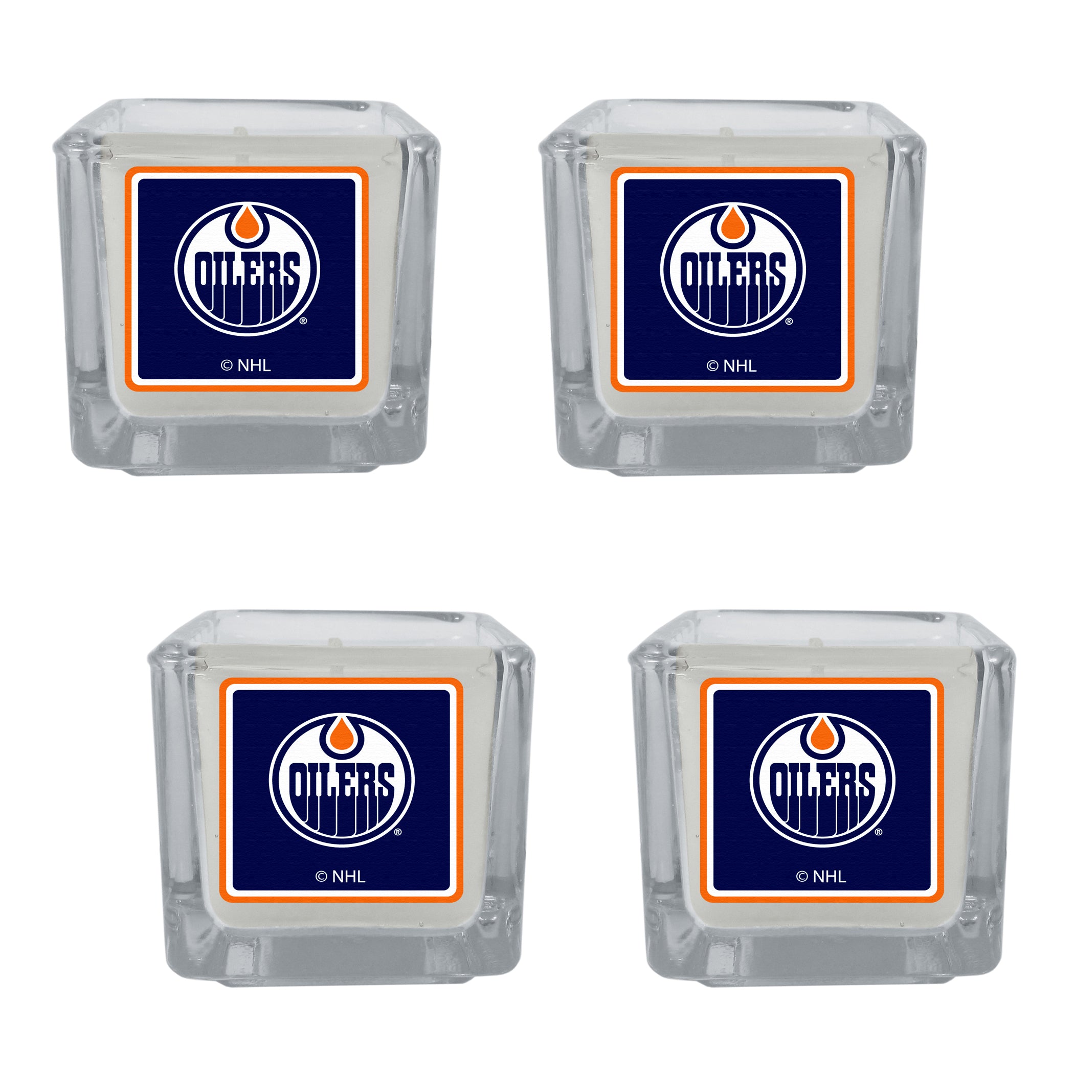 Edmonton Oilers Scented Candles, 4 pk