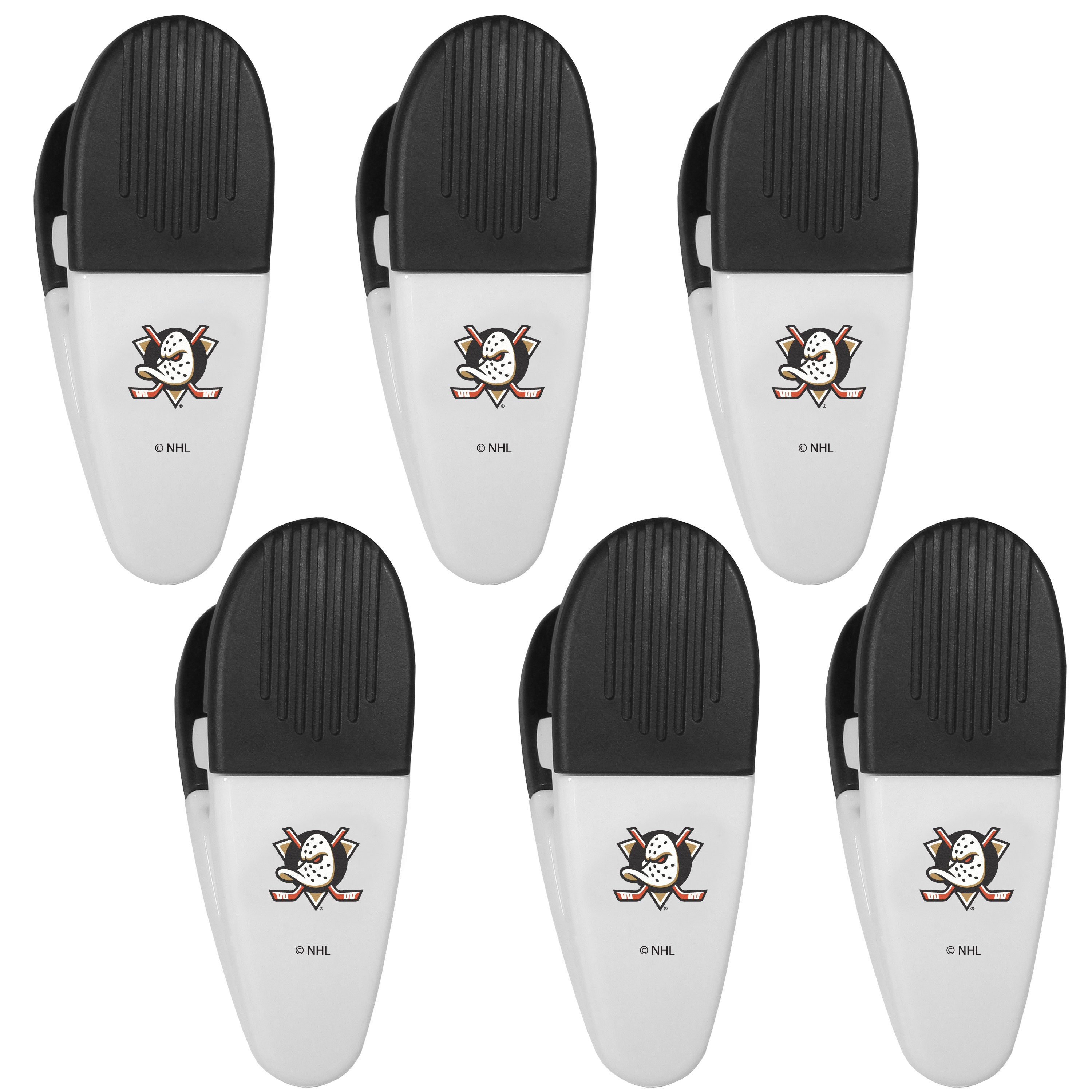 Anaheim Ducks Chip Clip Magnets, 6pk