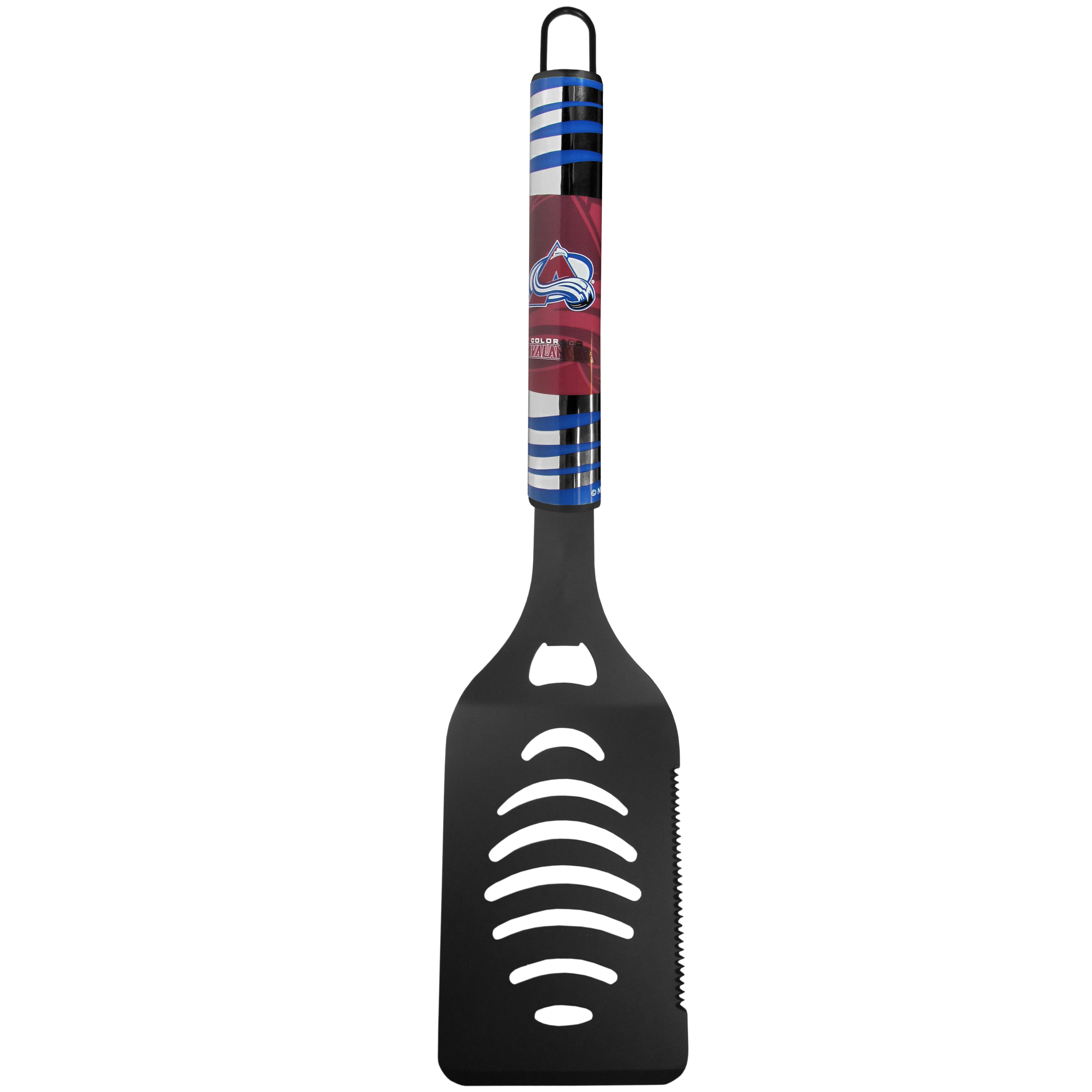 Colorado Avalanche Black Spatula w/Team Colors