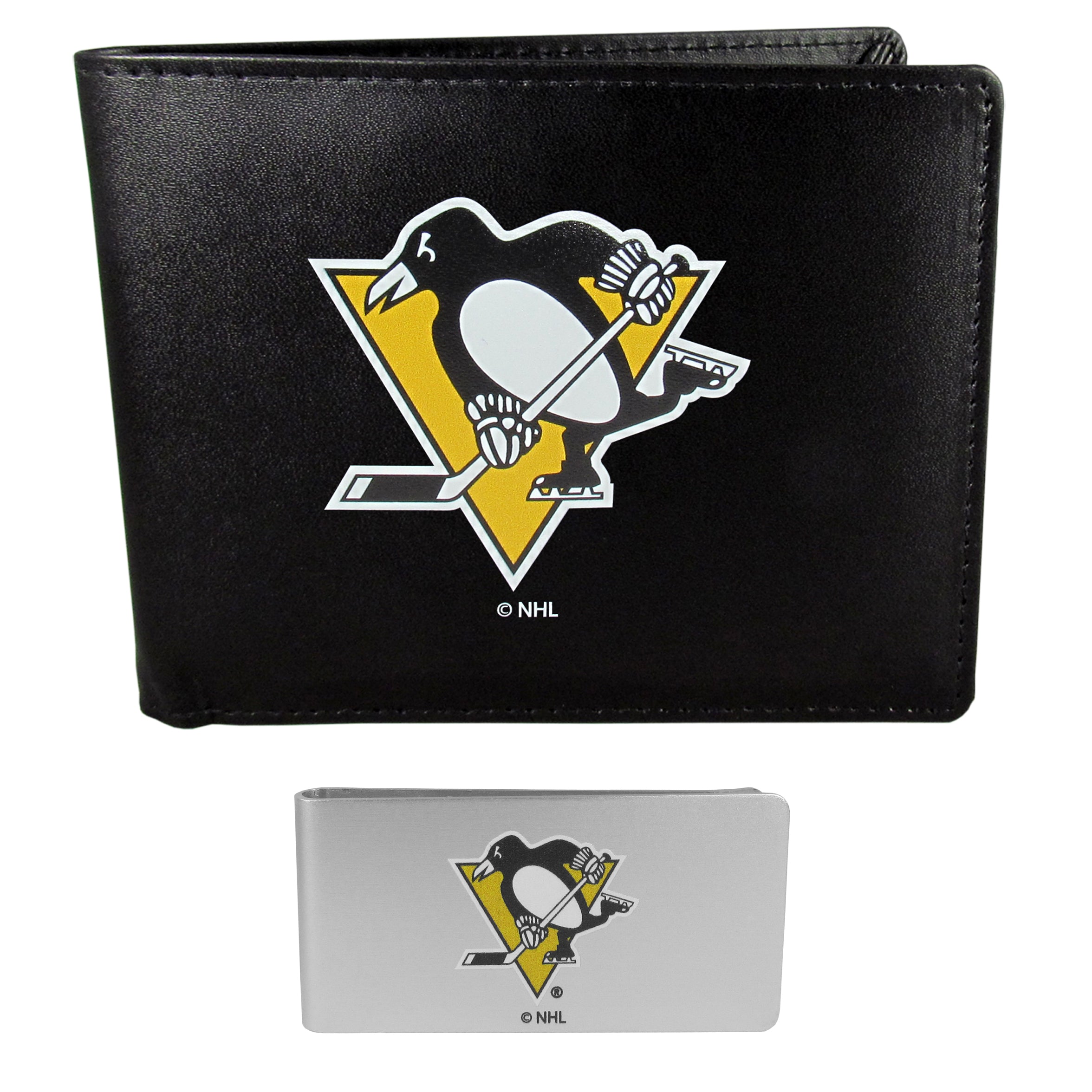 Pittsburgh Penguins Bi-fold Wallet & Money Clip