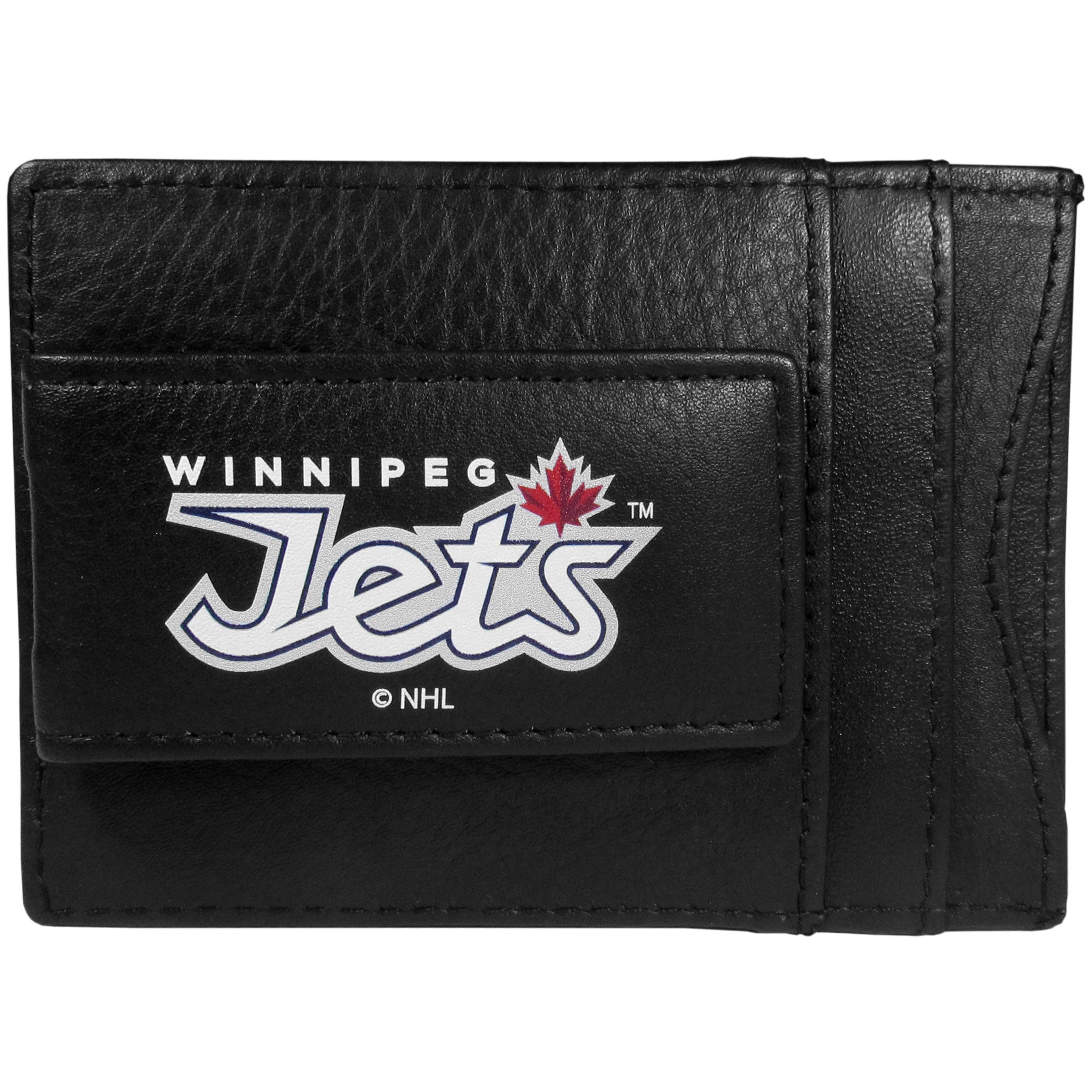 Winnipeg Jets??? Logo Leather Cash and Cardholder
