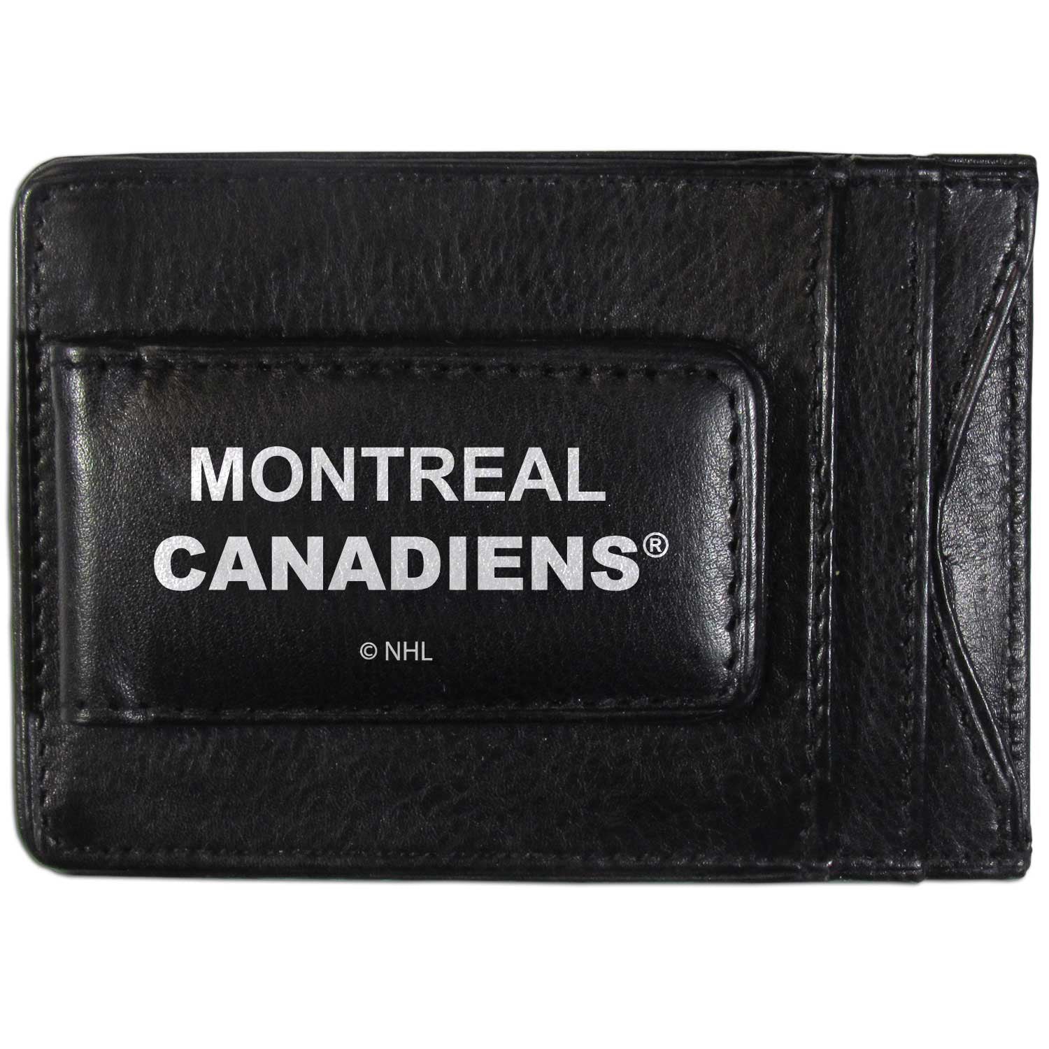Montreal Canadiens Logo Leather Cash and Cardholder
