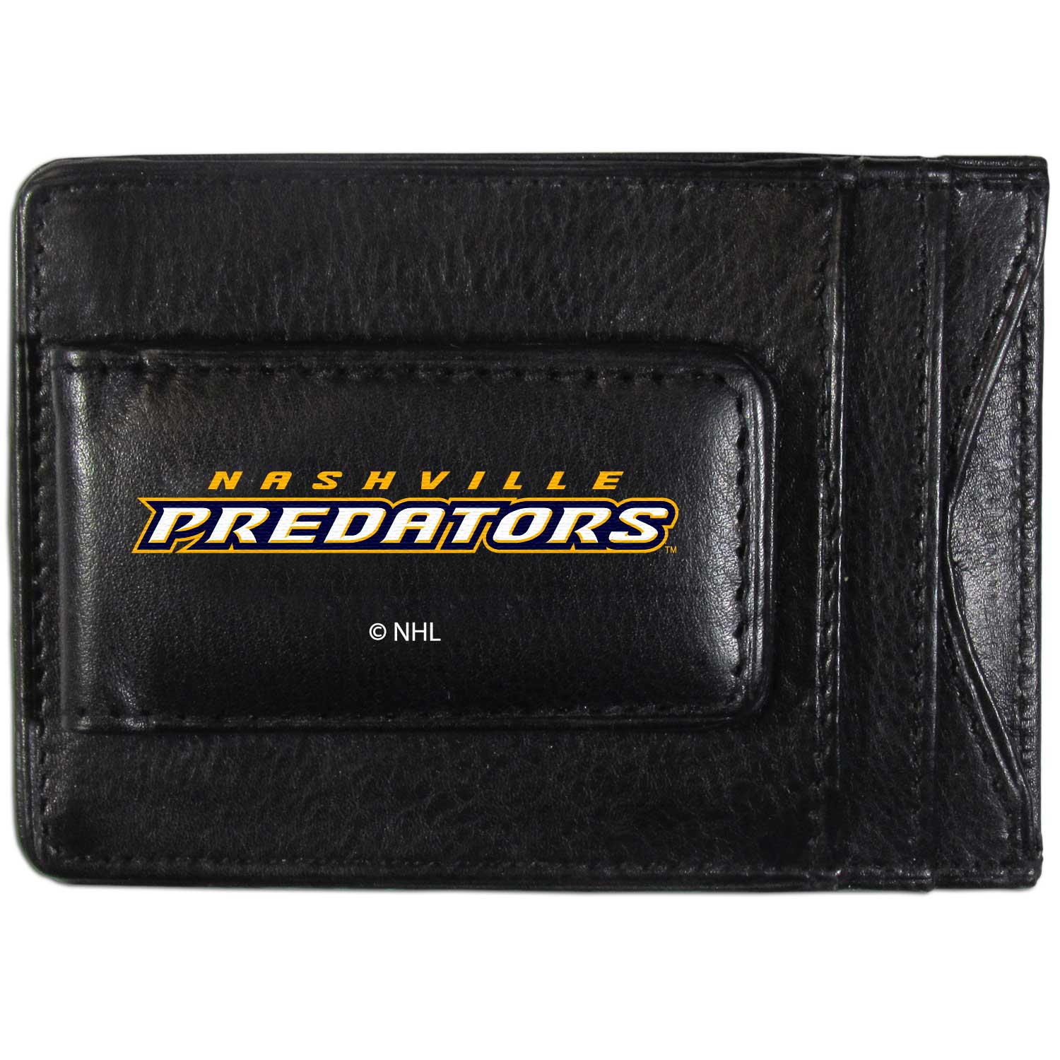 Nashville Predators Logo Leather Cash and Cardholder