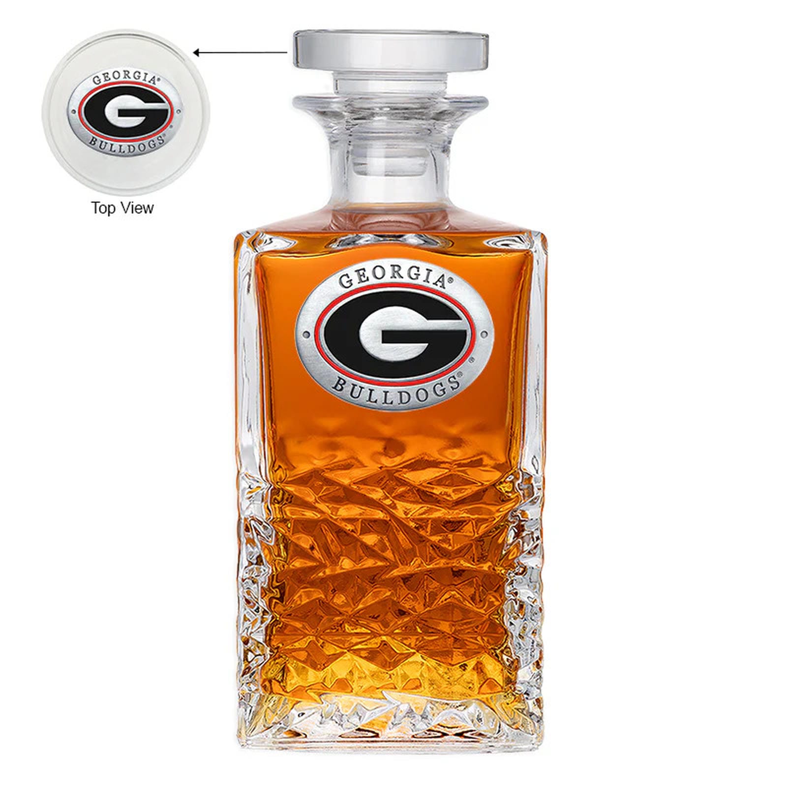 University of Georgia Heritage Decanter - Sports Gifts, Sports Memorabilia, Sports Collectibles, Fan Shop