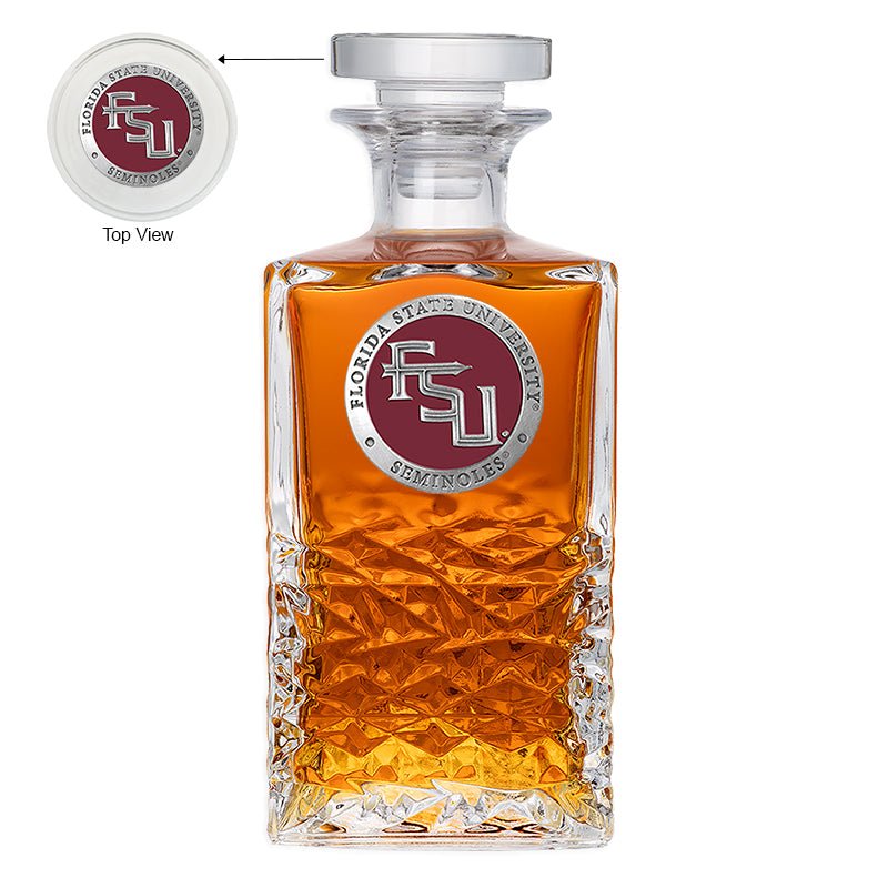 Florida State University FSU Logo Heritage Decanter - Sports Gifts, Sports Memorabilia, Sports Collectibles, Fan Shop