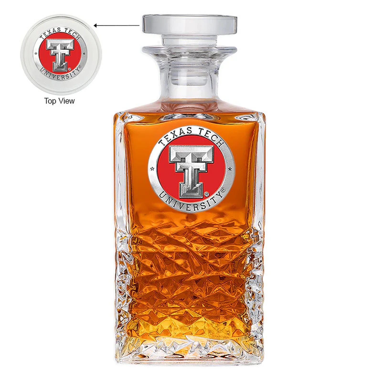 Texas Tech Heritage Decanter - Sports Gifts, Sports Memorabilia, Sports Collectibles, Fan Shop