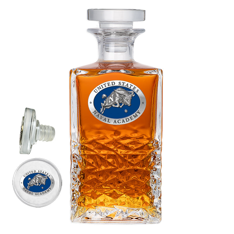 United States Naval Academy (Goat) Heritage Decanter - Sports Collectibles, Sports Memorabilia, Sports Fan Shop, Sports Gifts