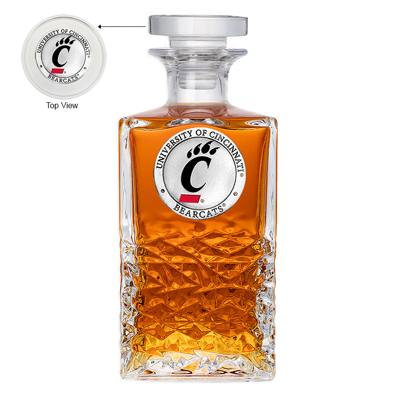 University of Cincinnati Heritage Decanter - Sports Gifts, Sports Memorabilia, Sports Collectibles, Fan Shop