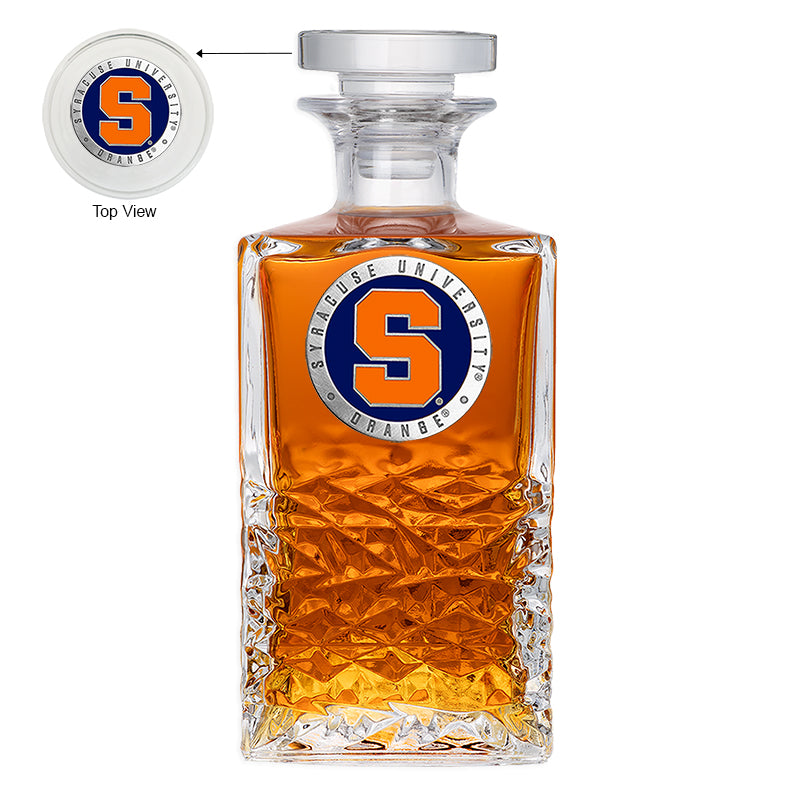 Syracuse University Heritage Decanter - Sports Gifts, Sports Memorabilia, Sports Collectibles, Fan Shop