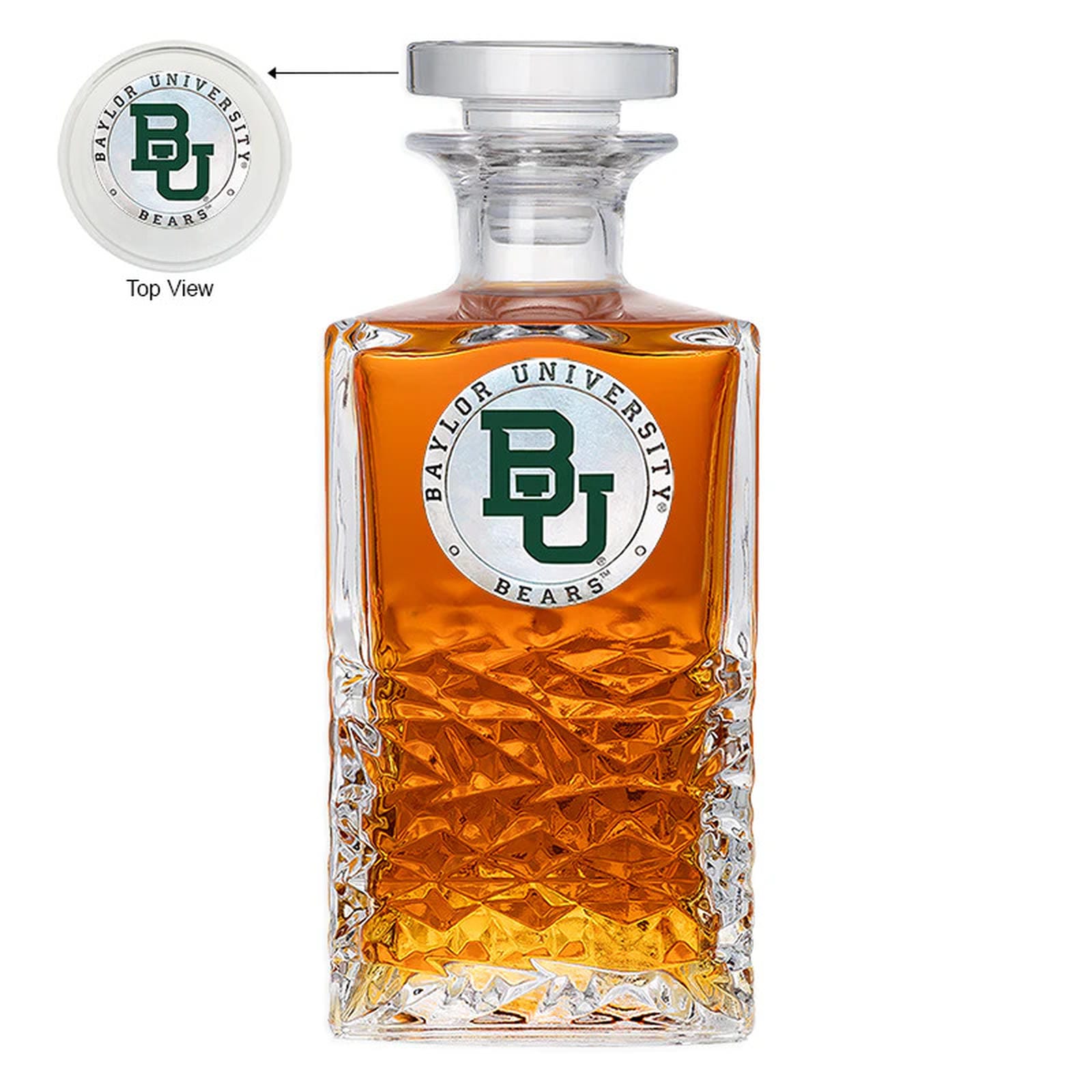 Baylor University Heritage Decanter - Sports Gifts, Sports Memorabilia, Sports Collectibles, Fan Shop