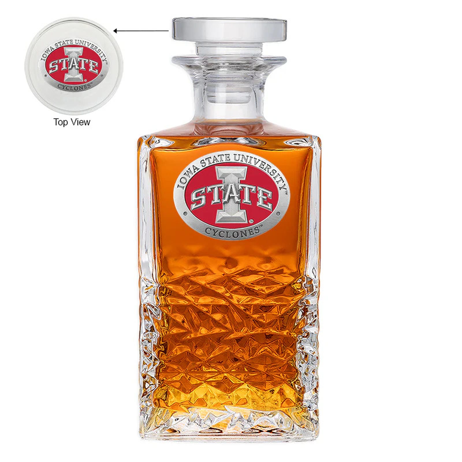 Iowa State University Heritage Decanter - Sports Gifts, Sports Memorabilia, Sports Collectibles, Fan Shop