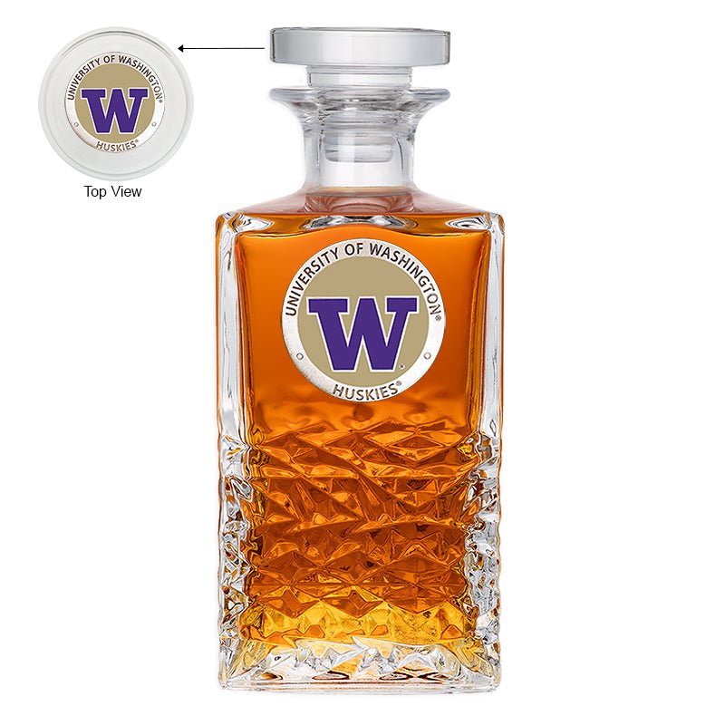 University of Washington Heritage Decanter - Sports Gifts, Sports Memorabilia, Sports Collectibles, Fan Shop