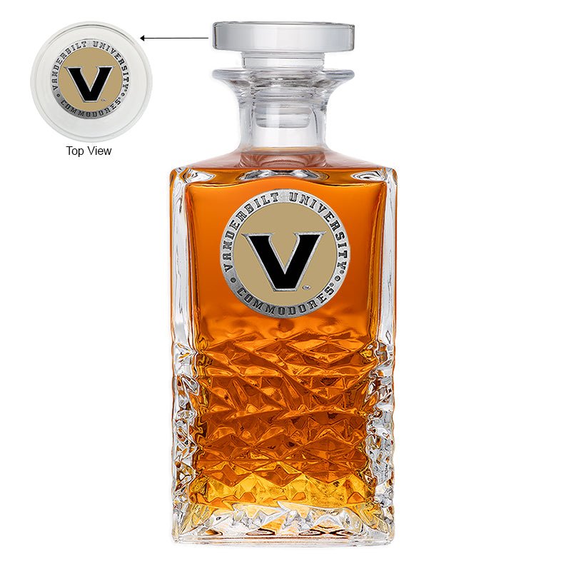 Vanderbilt University Heritage Decanter - Sports Gifts, Sports Memorabilia, Sports Collectibles, Fan Shop
