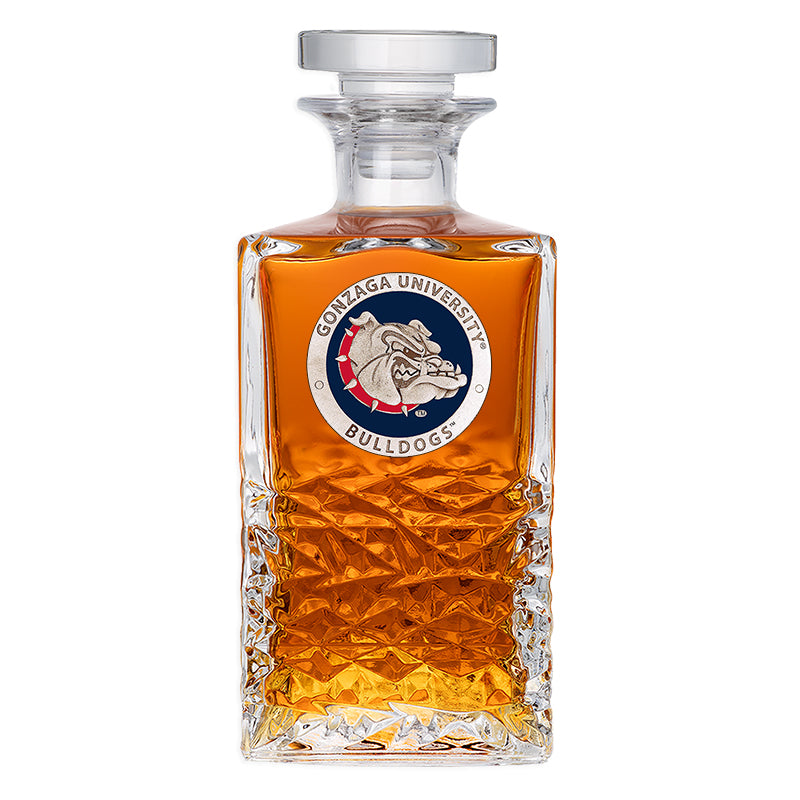 Gonzaga University Heritage Decanter - Sports Collectibles, Sports Memorabilia, Sports Fan Shop, Sports Gifts