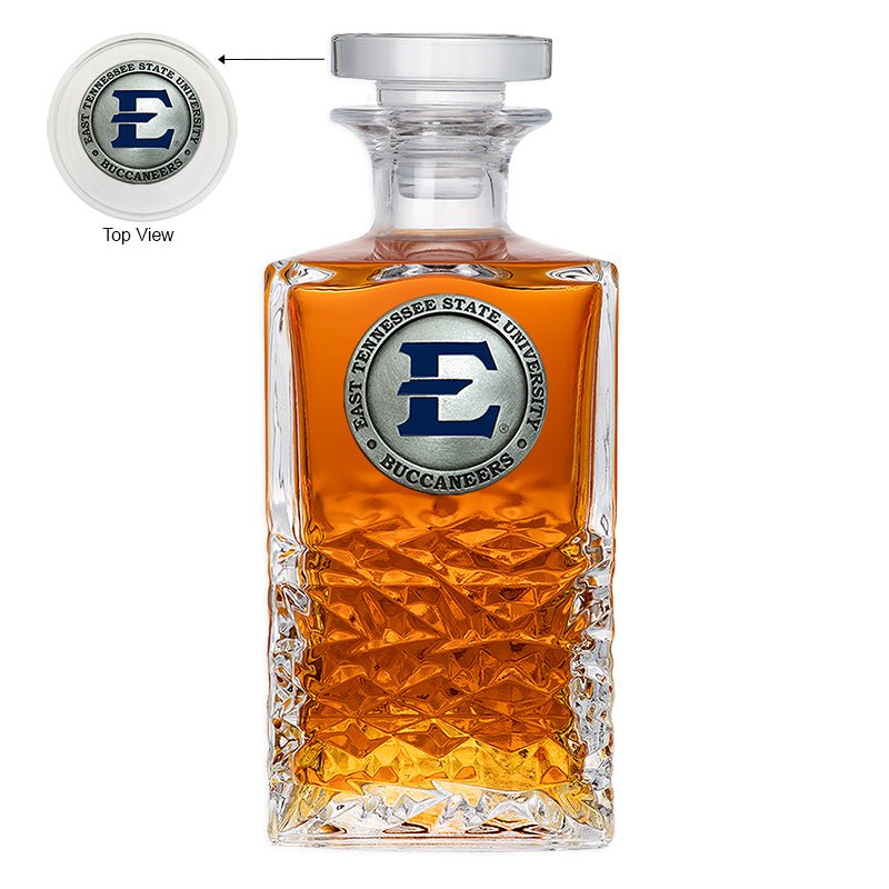 East Tennessee State University Heritage Decanter - Sports Gifts, Sports Memorabilia, Sports Collectibles, Fan Shop