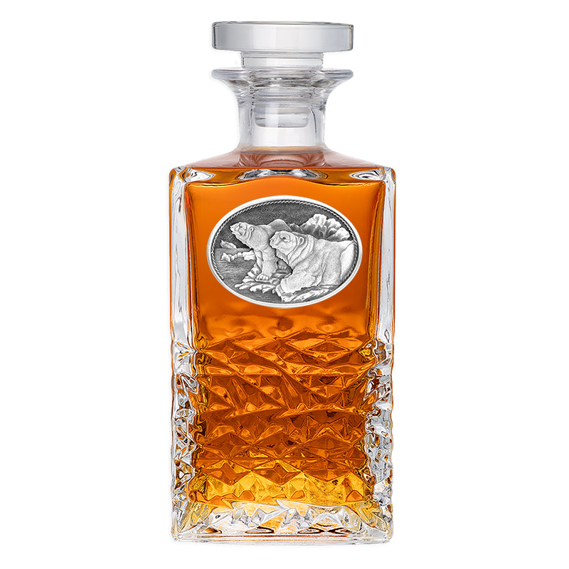Polar Bear Heritage Decanter - Sports Collectibles, Sports Memorabilia, Sports Fan Shop, Sports Gifts