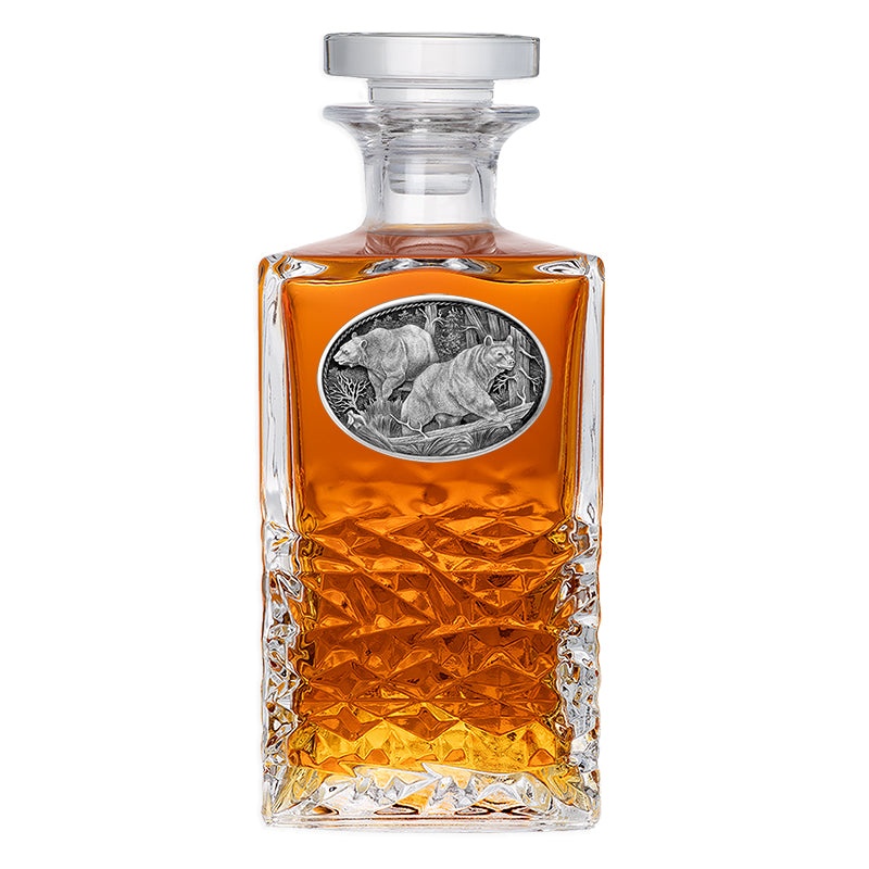 Black Bear Heritage Decanter - Sports Collectibles, Sports Memorabilia, Sports Fan Shop, Sports Gifts