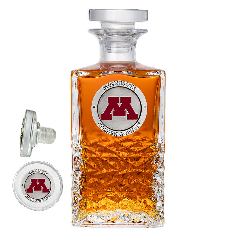 University of Minnesota Heritage Decanter - Sports Collectibles, Sports Memorabilia, Sports Fan Shop, Sports Gifts