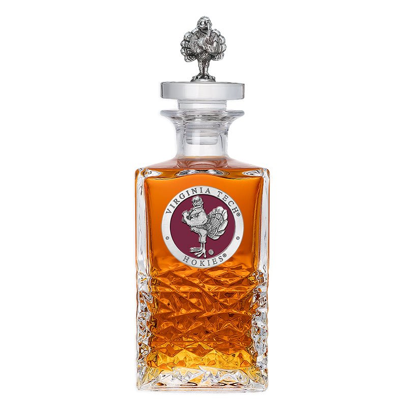 Virginia Tech University Hokies Heritage Decanter with 3D Top - Sports Gifts, Sports Memorabilia, Sports Collectibles, Fan Shop