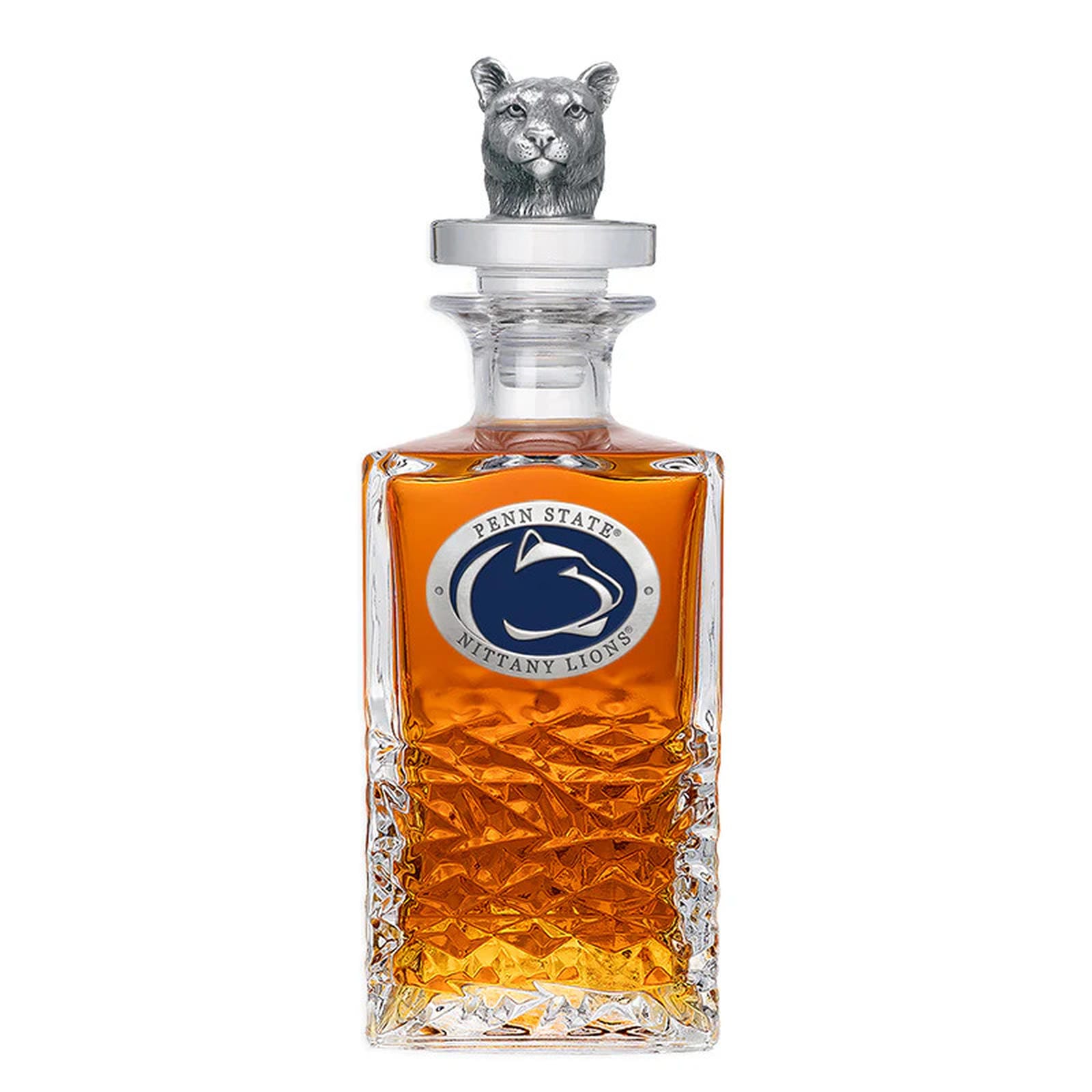 Penn State Heritage Decanter with 3D Top - Sports Gifts, Sports Memorabilia, Sports Collectibles, Fan Shop