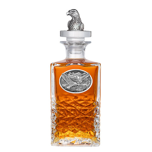 Eagle Soaring High Heritage Decanter with 3D Top - Sports Collectibles, Sports Memorabilia, Sports Fan Shop, Sports Gifts