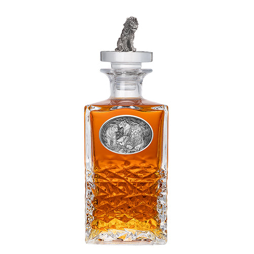 Lion Heritage Decanter with 3D Top - Sports Collectibles, Sports Memorabilia, Sports Fan Shop, Sports Gifts