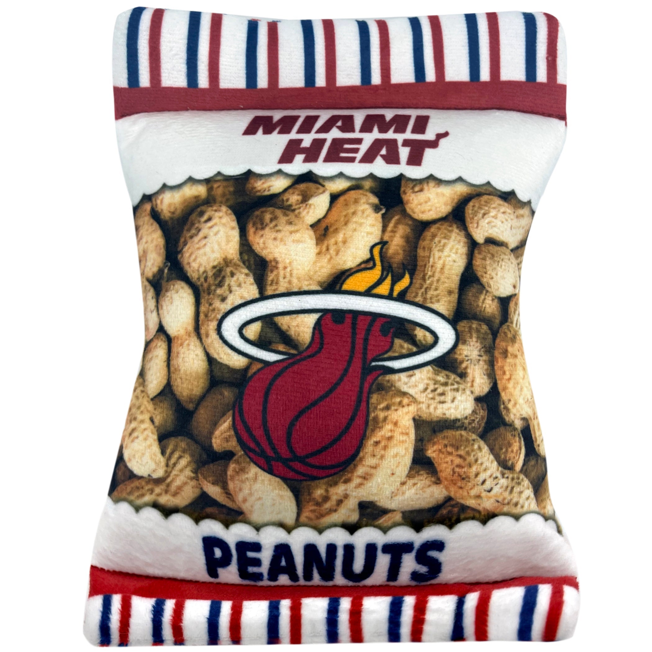 Miami Heat Peanut Bag Pets First - Sports Collectibles, Sports Memorabilia, Sports Fan Shop, Sports Gifts