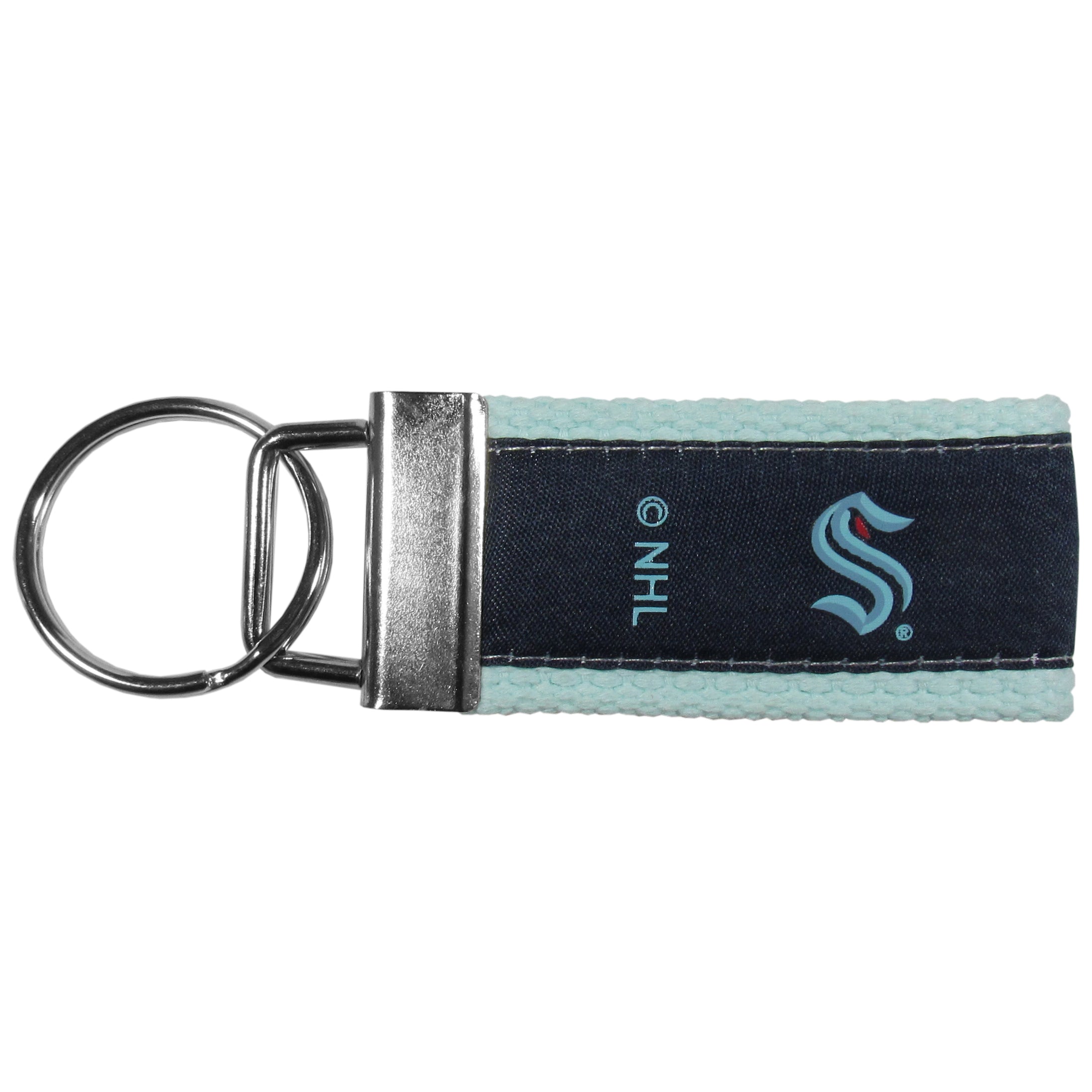 Seattle Kraken Woven Key Chain