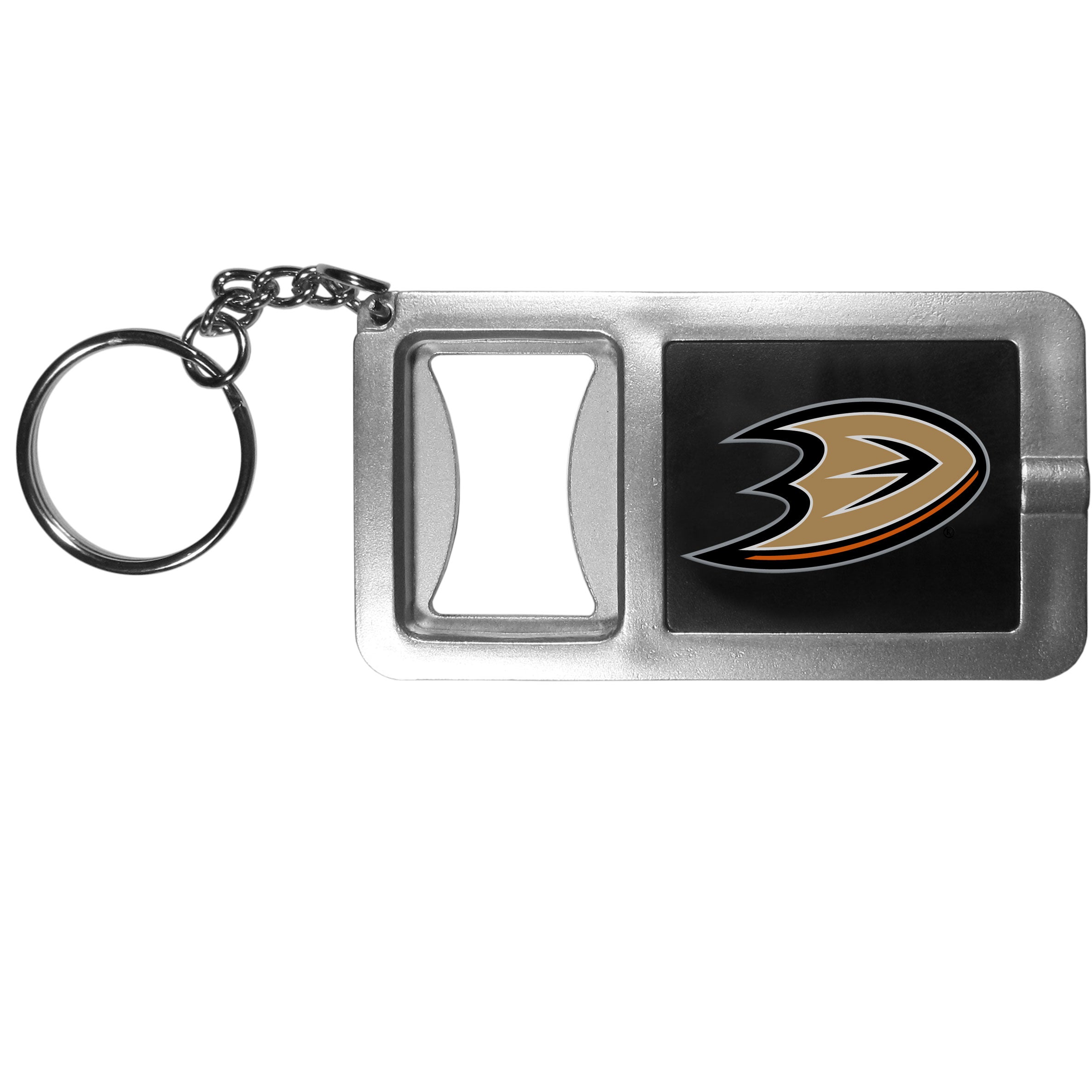 Anaheim Ducks Flashlight Key Chain with Bottle Opener
