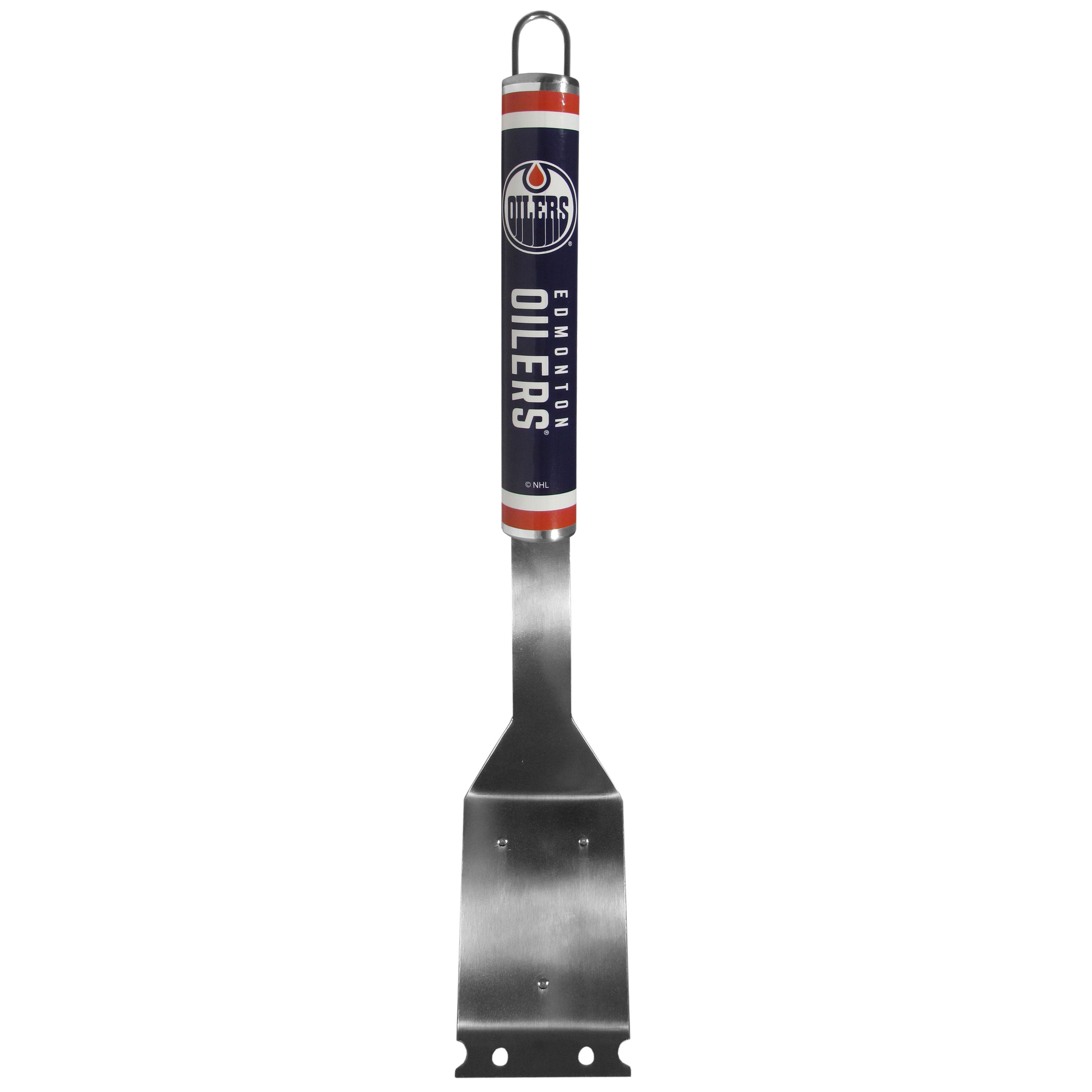 Edmonton Oilers Logo Grill Brush/Scraper