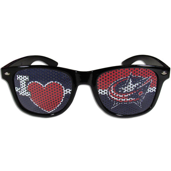 Columbus Blue Jackets I Heart Game Day Shades