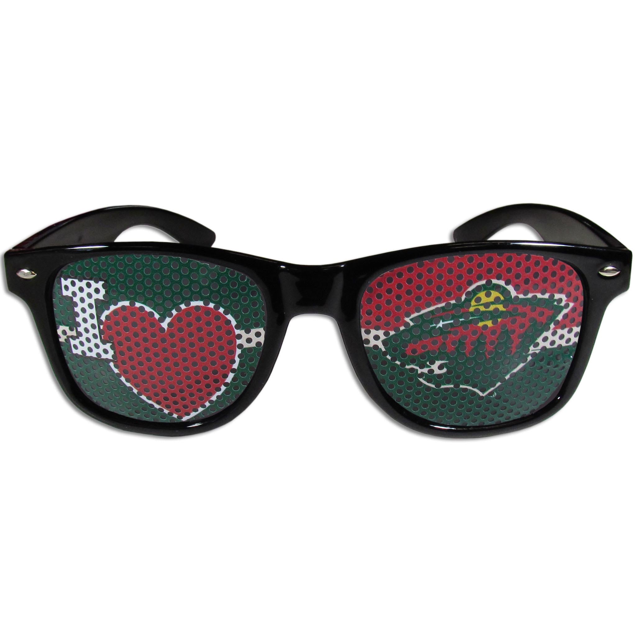 Minnesota Wild I Heart Game Day Shades