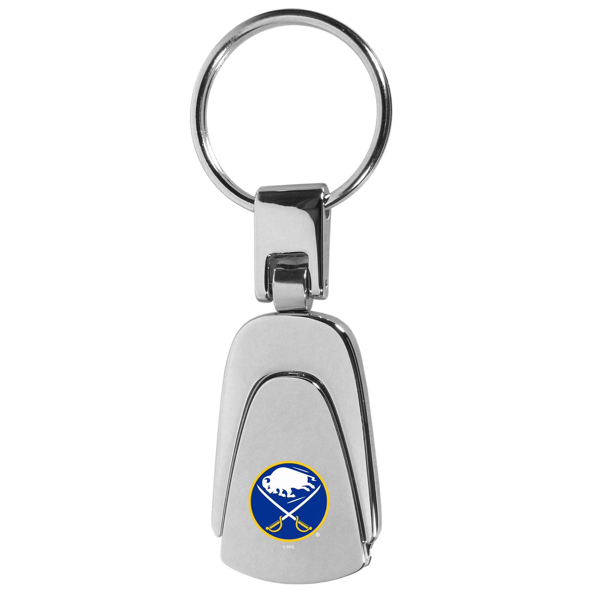 Buffalo Sabres Steel Teardop Key Chain
