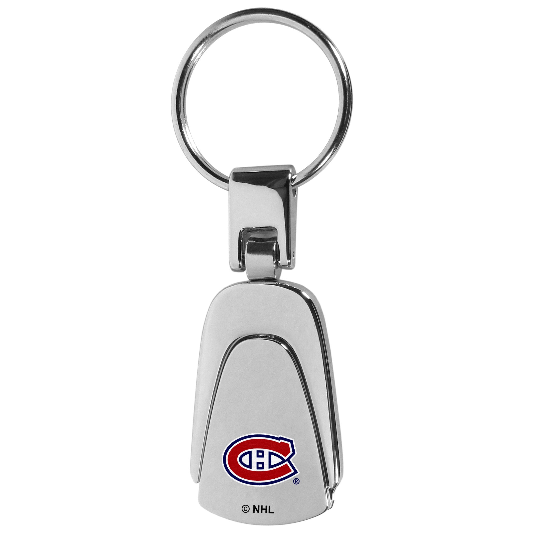 Montreal Canadiens Steel Teardop Key Chain