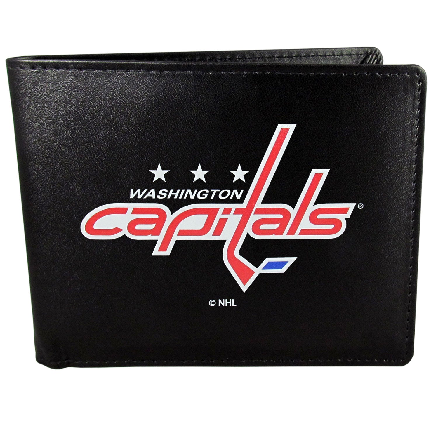 Washington Capitals Leather Bi-fold Wallet, Large Logo