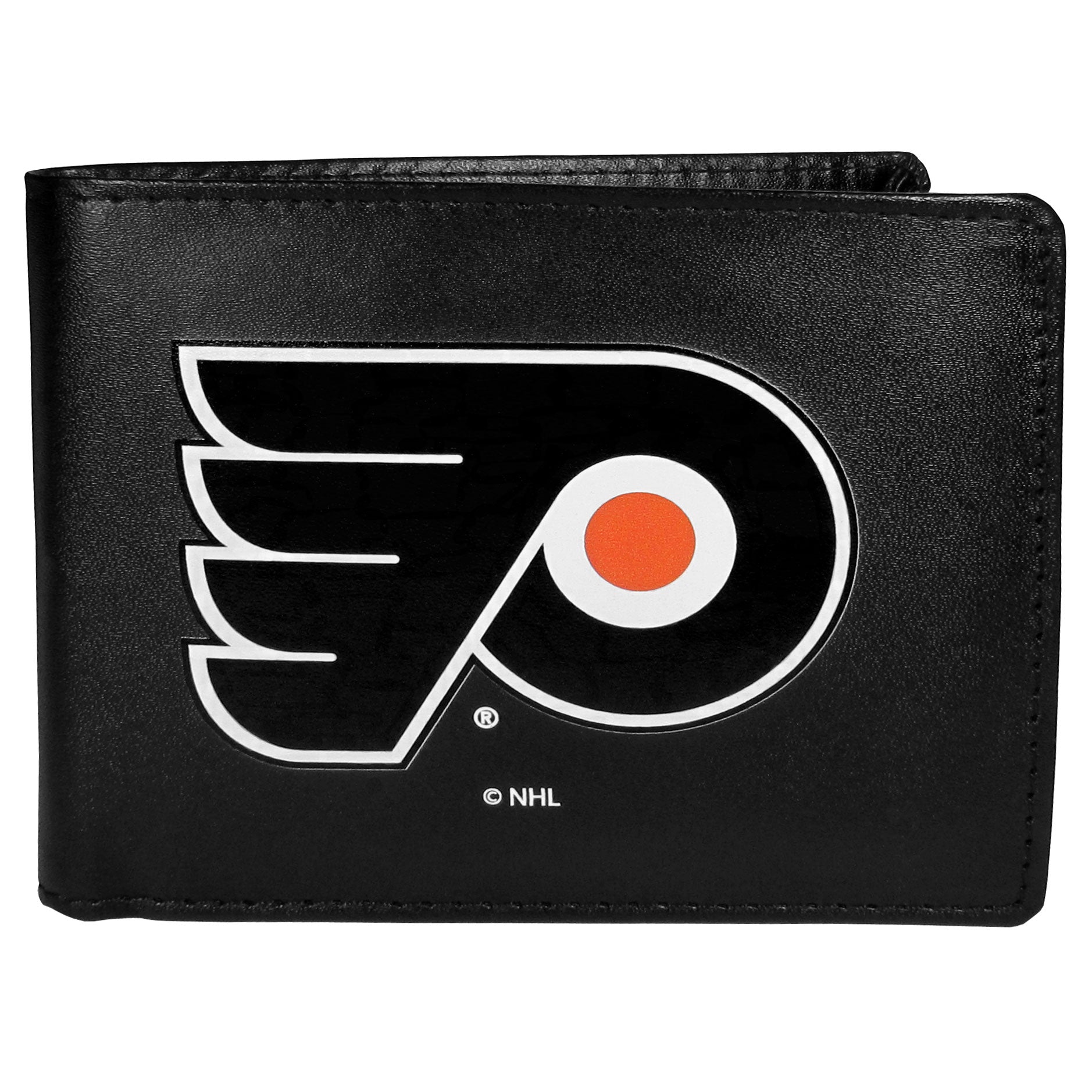 Philadelphia Flyers Leather Bi-fold Wallet, Large Logo
