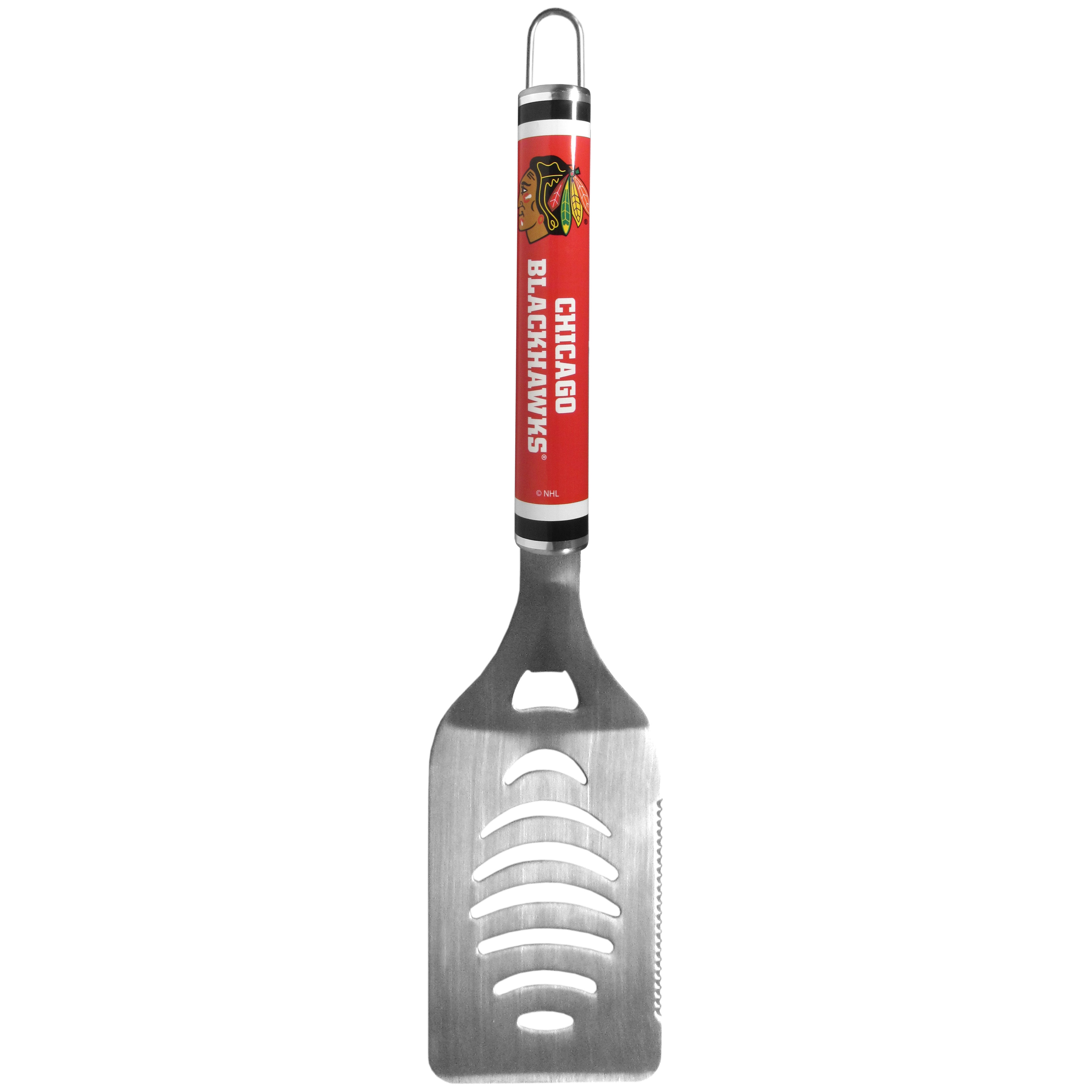 Chicago Blackhawks Steel BBQ Spatula