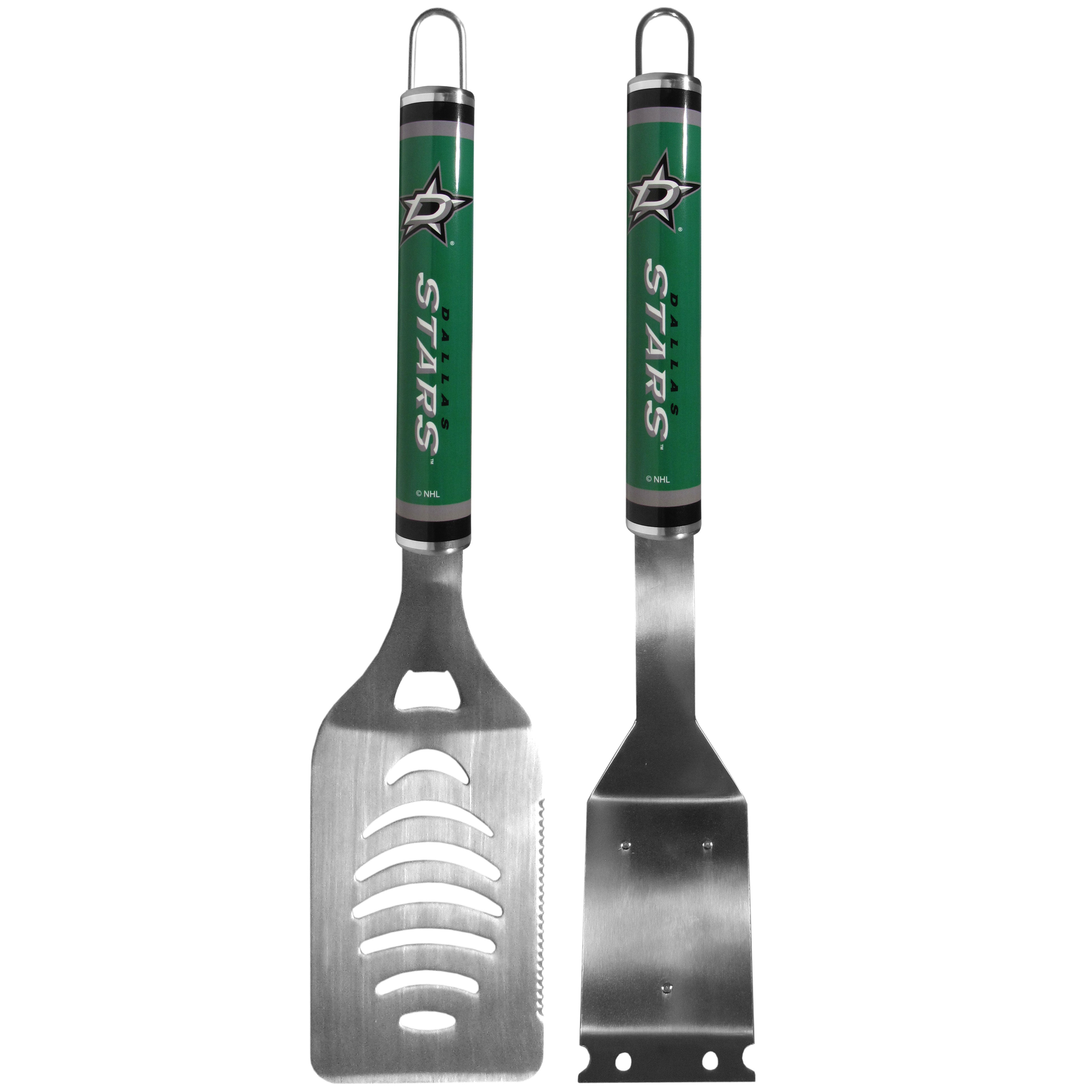 Dallas Stars Logo Grill Brush/Scraper and Spatula