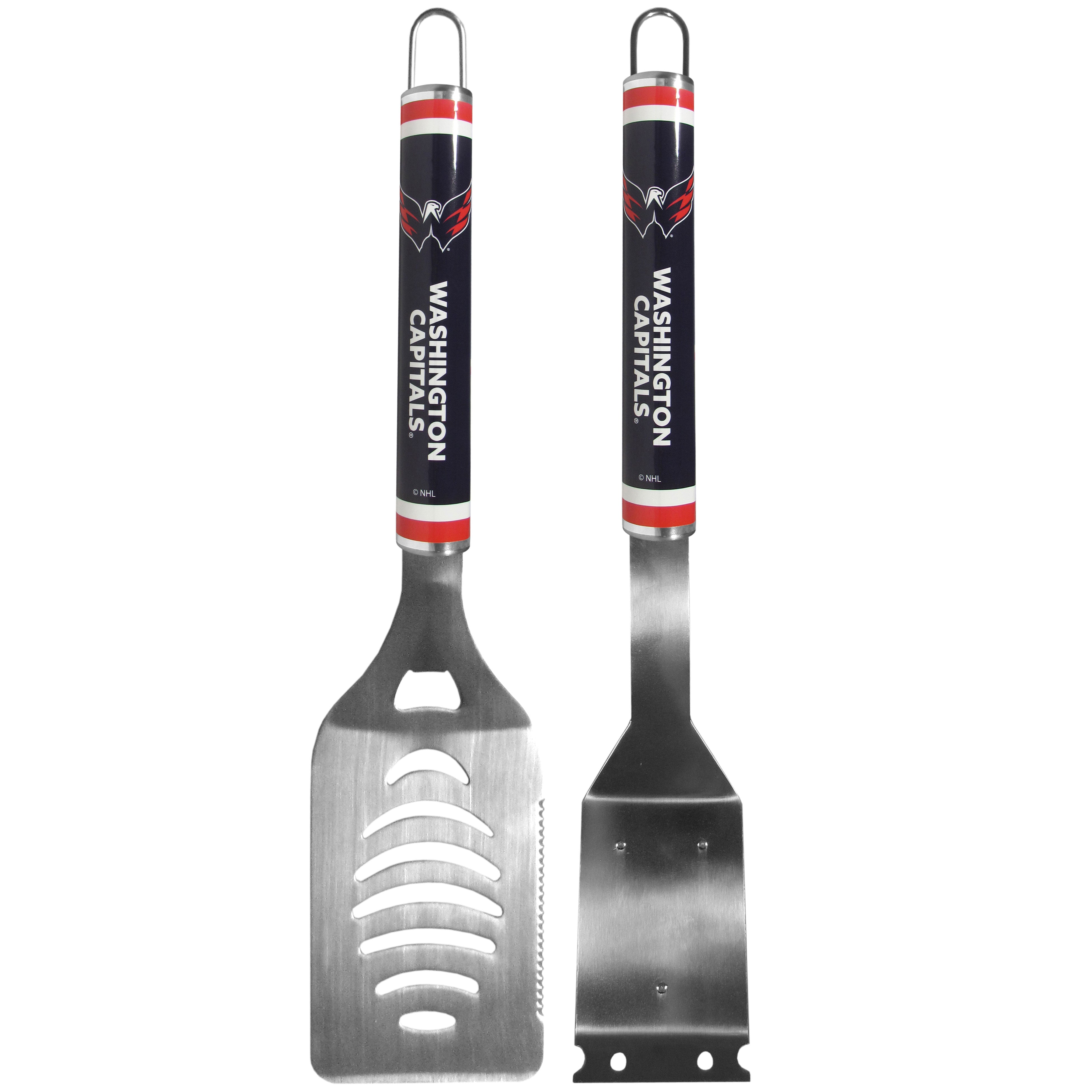 Washington Capitals Logo Grill Brush/Scraper and Spatula