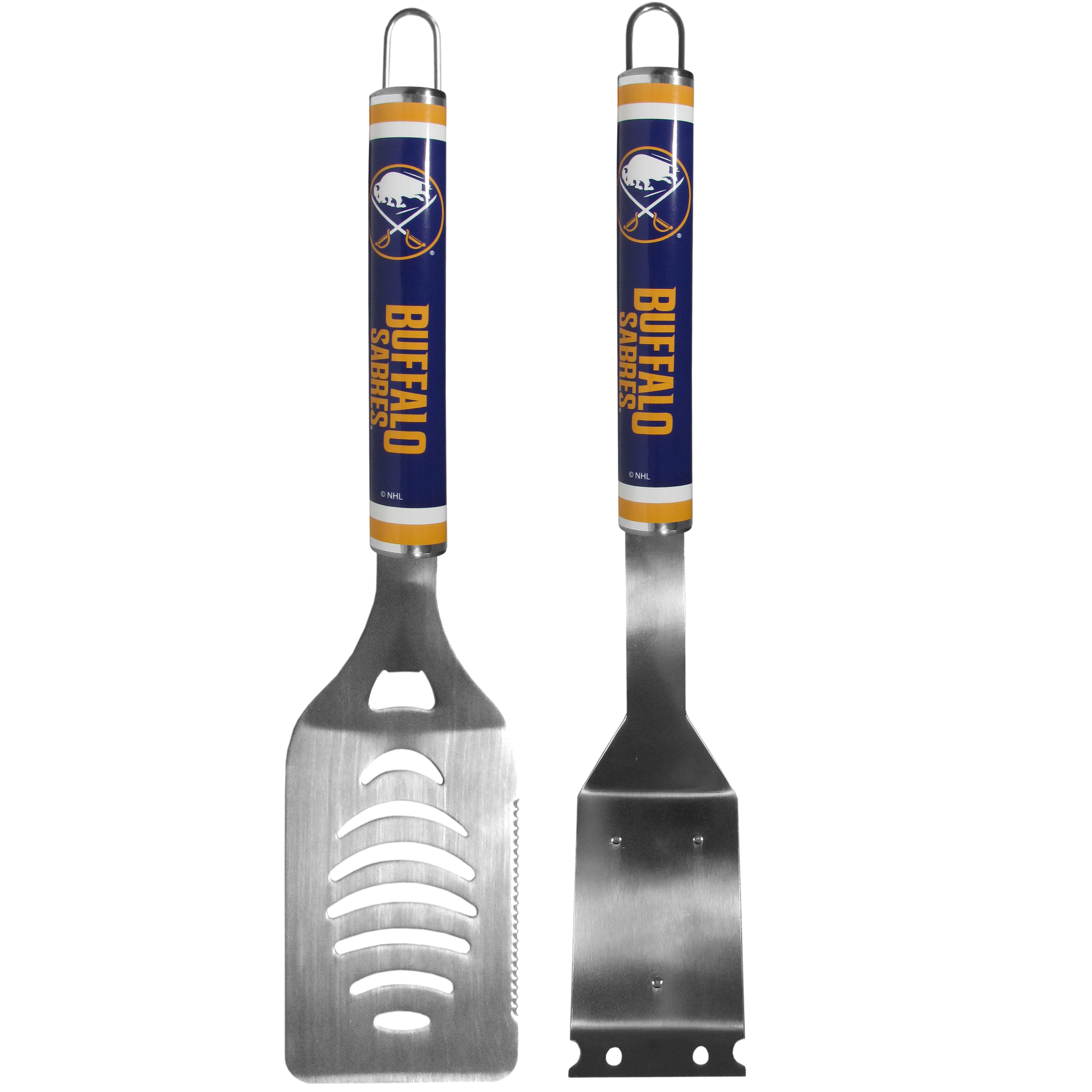 Buffalo Sabres Logo Grill Brush/Scraper and Spatula