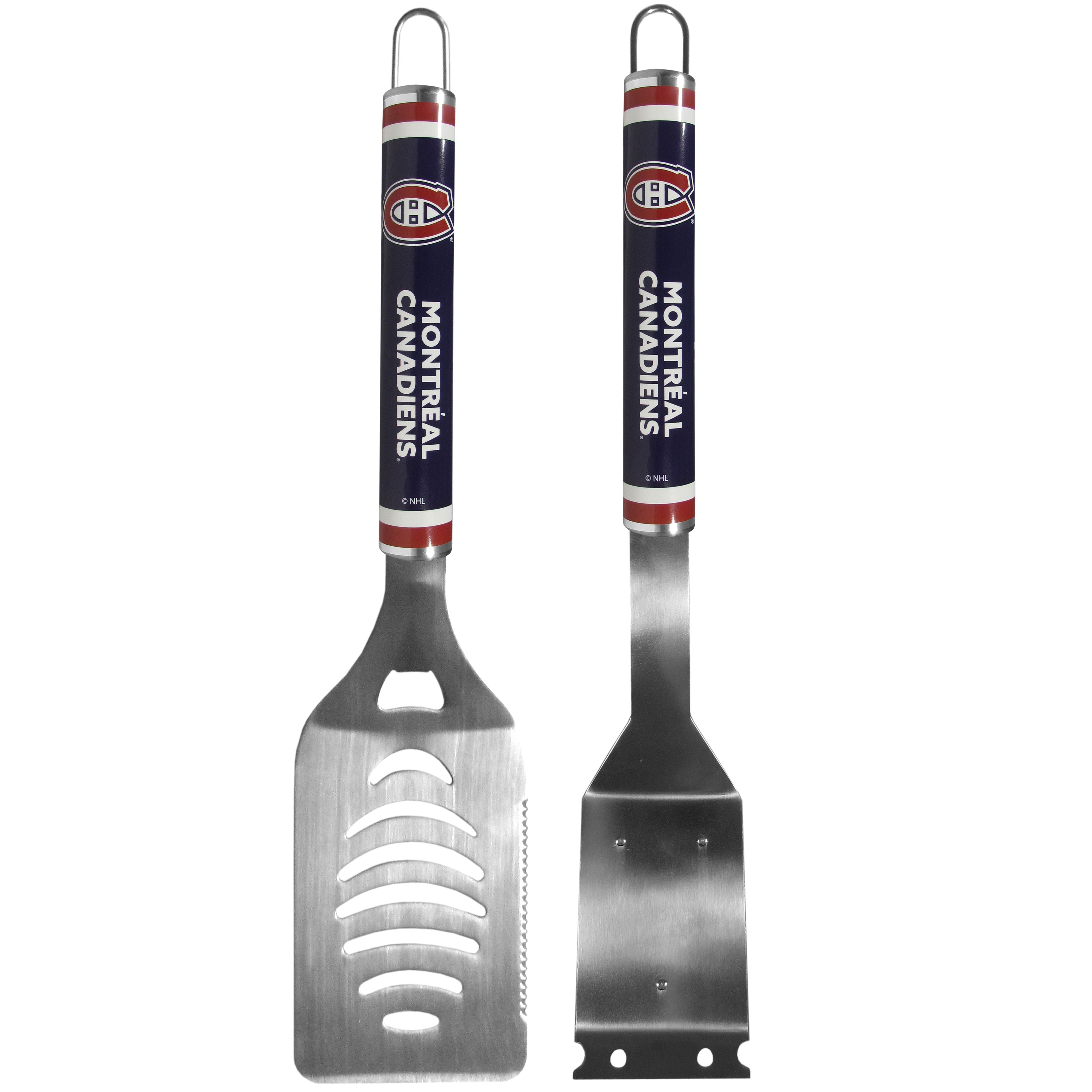 Montreal Canadiens Logo Grill Brush/Scraper and Spatula
